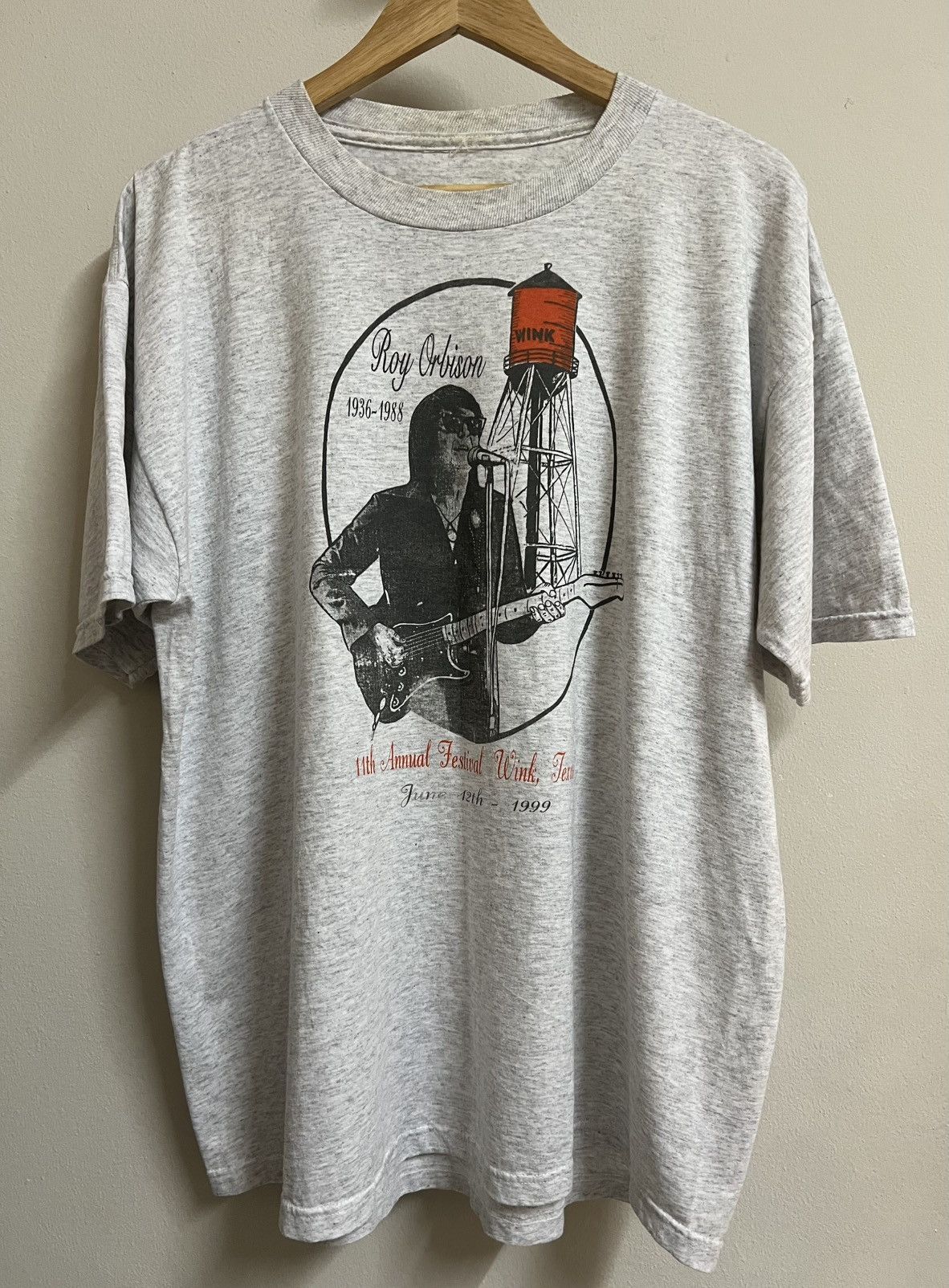 Band Tees Vintage 1999 Roy Orbison Wink Texas Tee XL USA Size US XL / EU 56 / 4 - 2 Thumbnail
