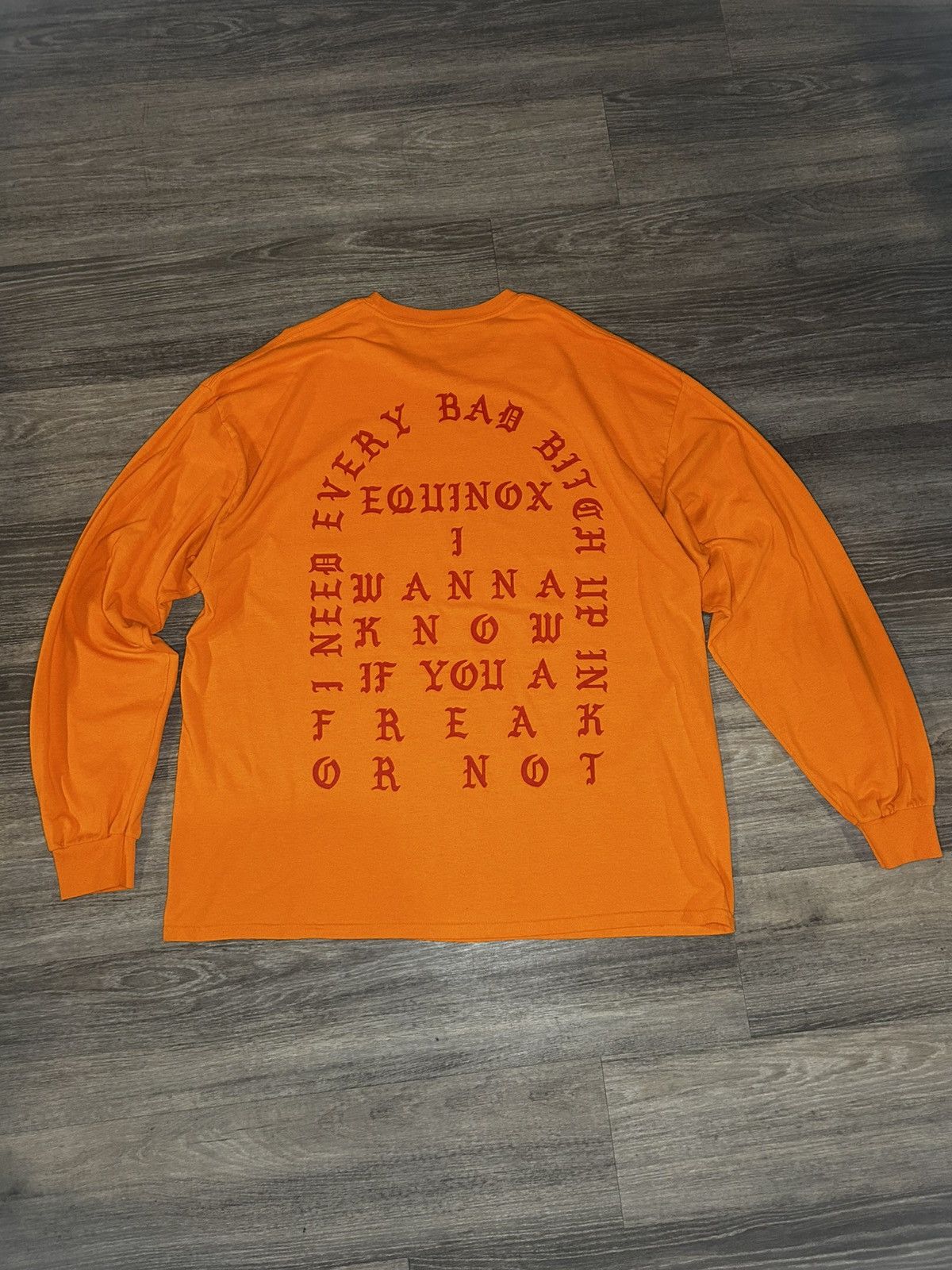 Yeezy Kanye West The Life Of Pablo New York Long sleeve T-shirt Size US XXL / EU 58 / 5 - 4 Thumbnail