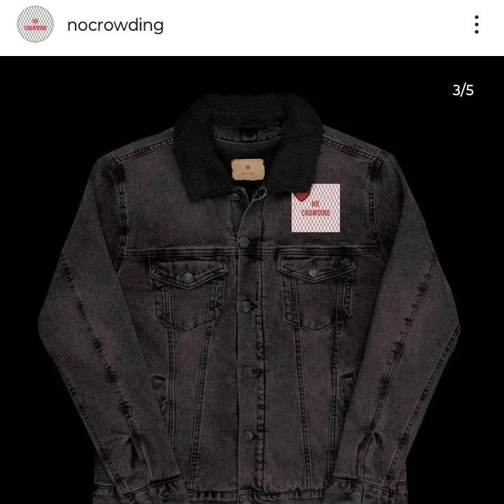 Other NO CROWDING Denim Jacket Size US M / EU 48-50 / 2 - 9 Thumbnail
