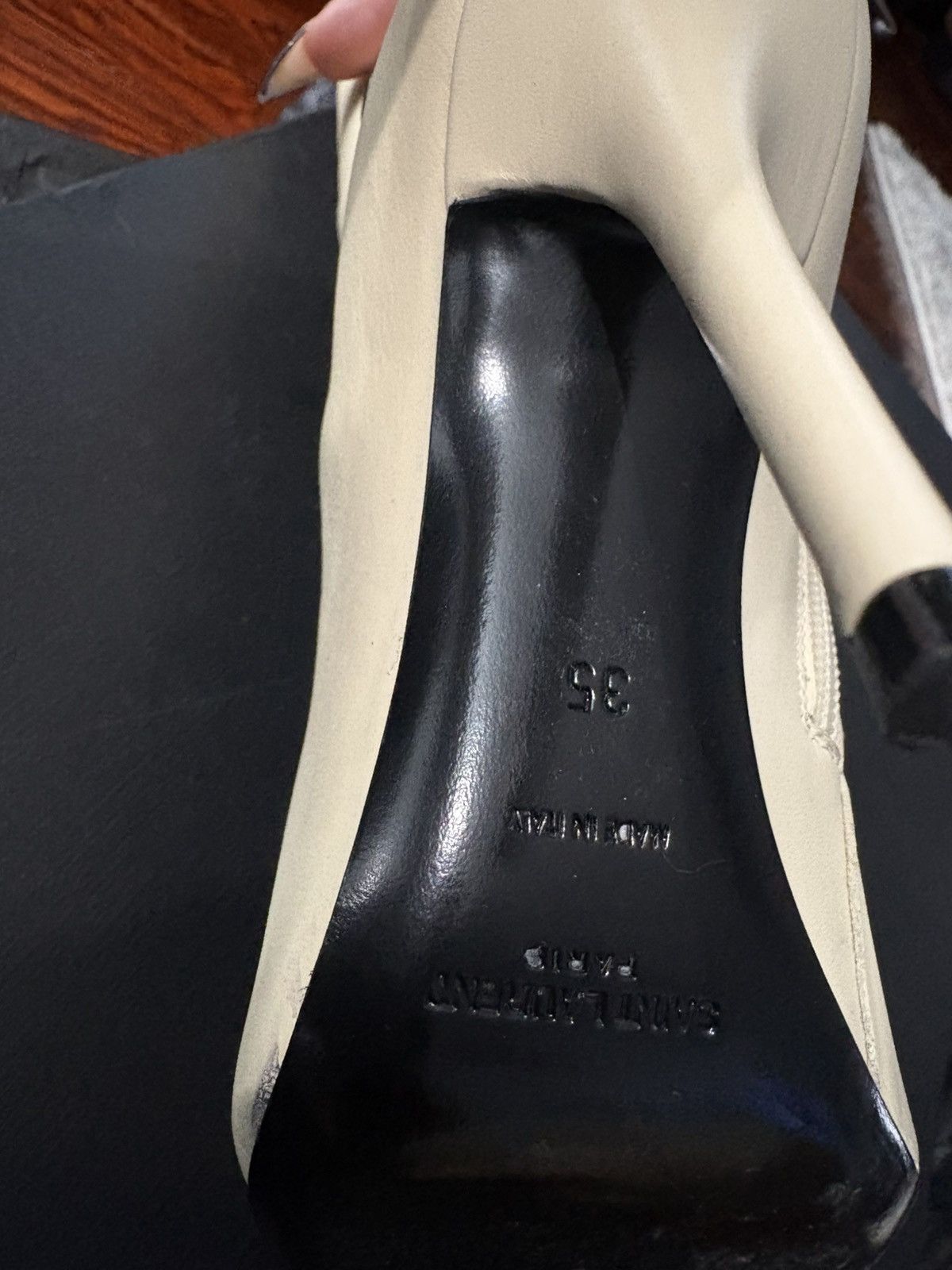 Saint Laurent Paris Saint Laurent Leather boots Size US 5 / IT 35 - 4 Thumbnail