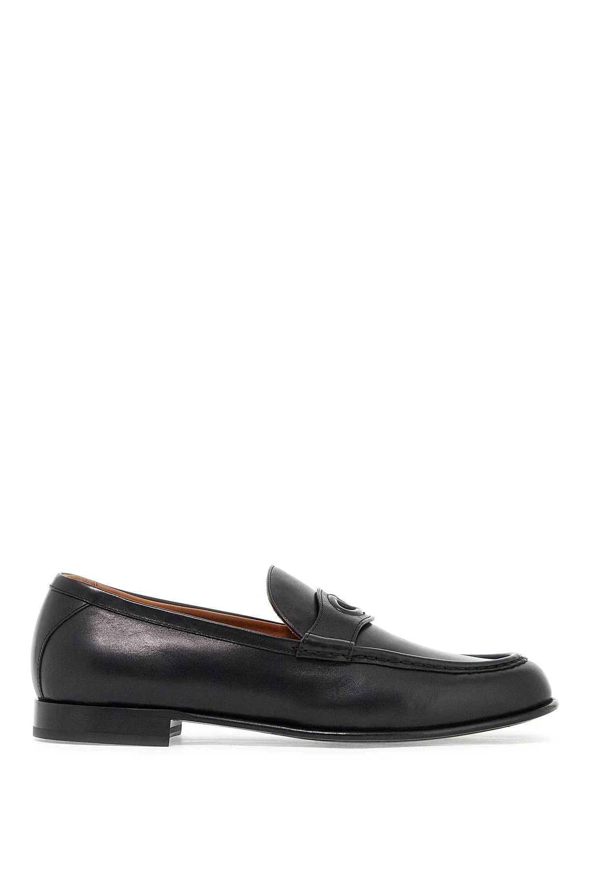 Valentino o1s22i1n1224 Leather Loafers in Black Size US 9 / EU 42 - 1 Thumbnail