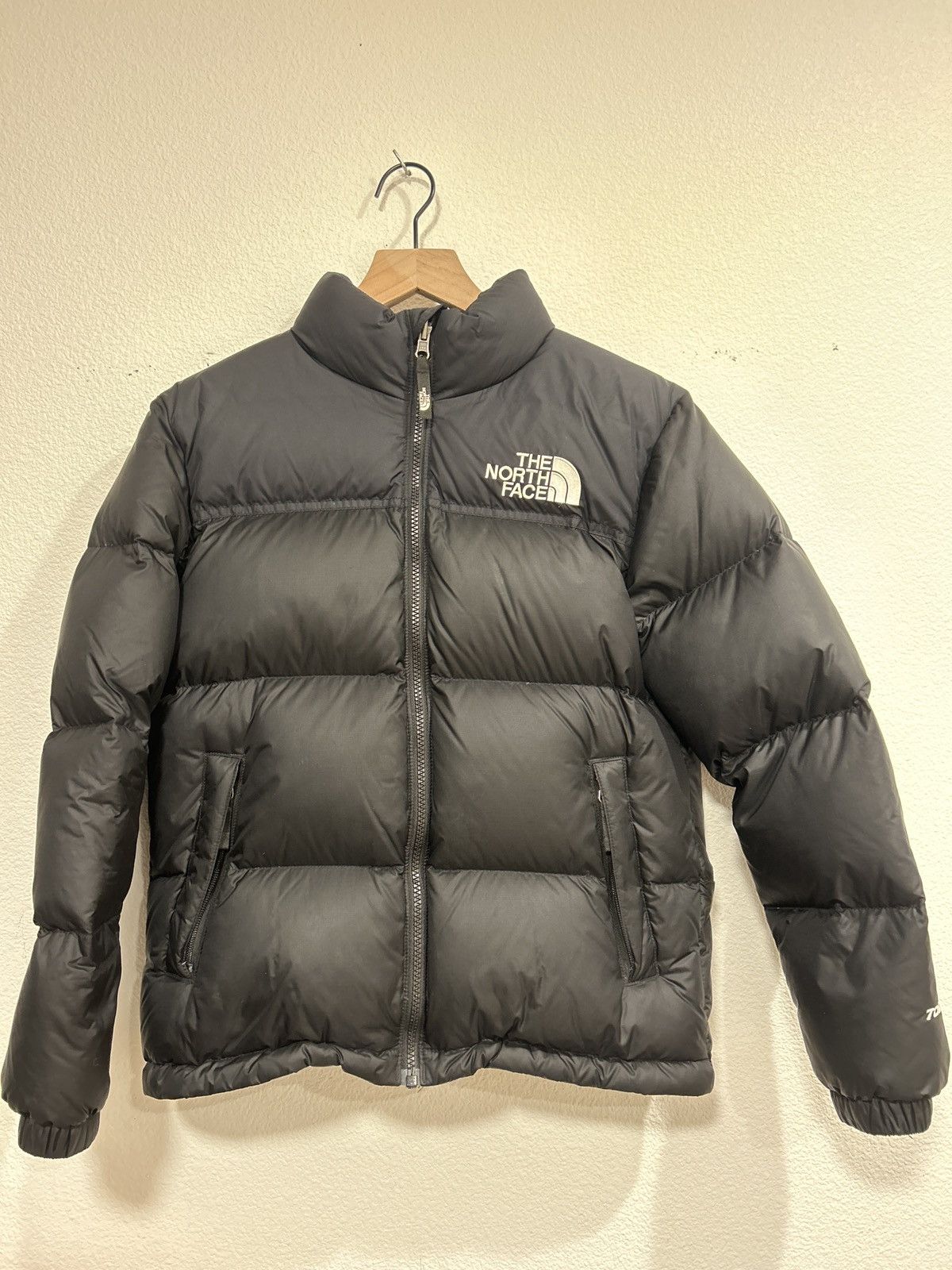 image of The North Face North Face Nuptse 700 in Black, Men's (Size XS)