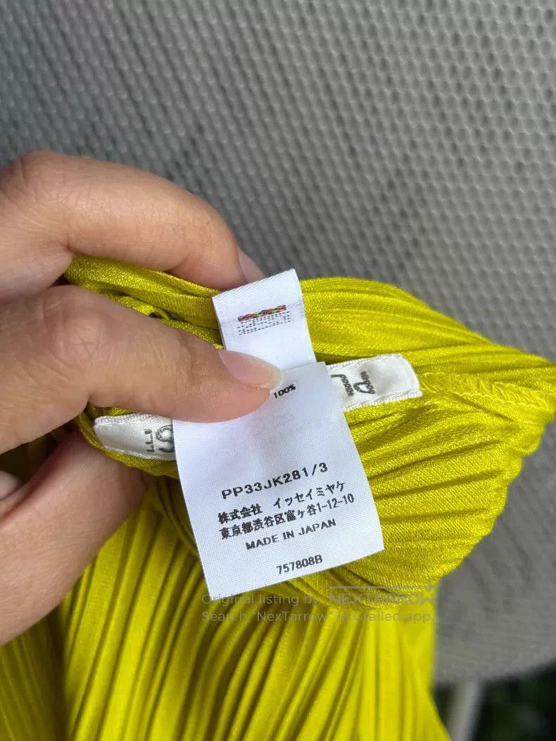Issey Miyake Issey Miyake Soft Mustard Yellow Vest Size L / US 10 / IT 46 - 4 Thumbnail