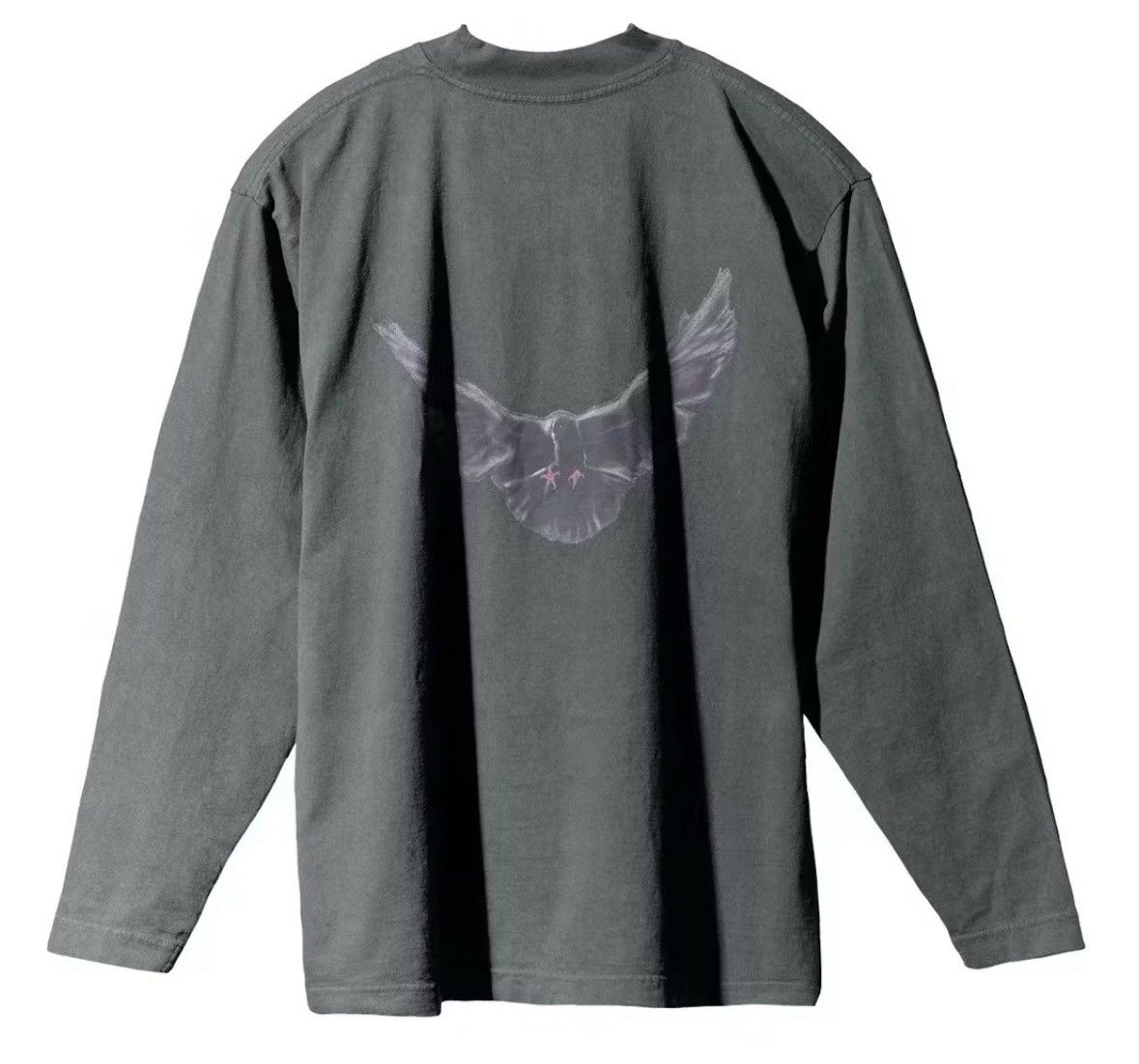 Balenciaga × Gap × Kanye West Yeezy Gap Dove Long sleeve Tee Dark Green Sz S Size US S / EU 44-46 / 1 - 1 Thumbnail