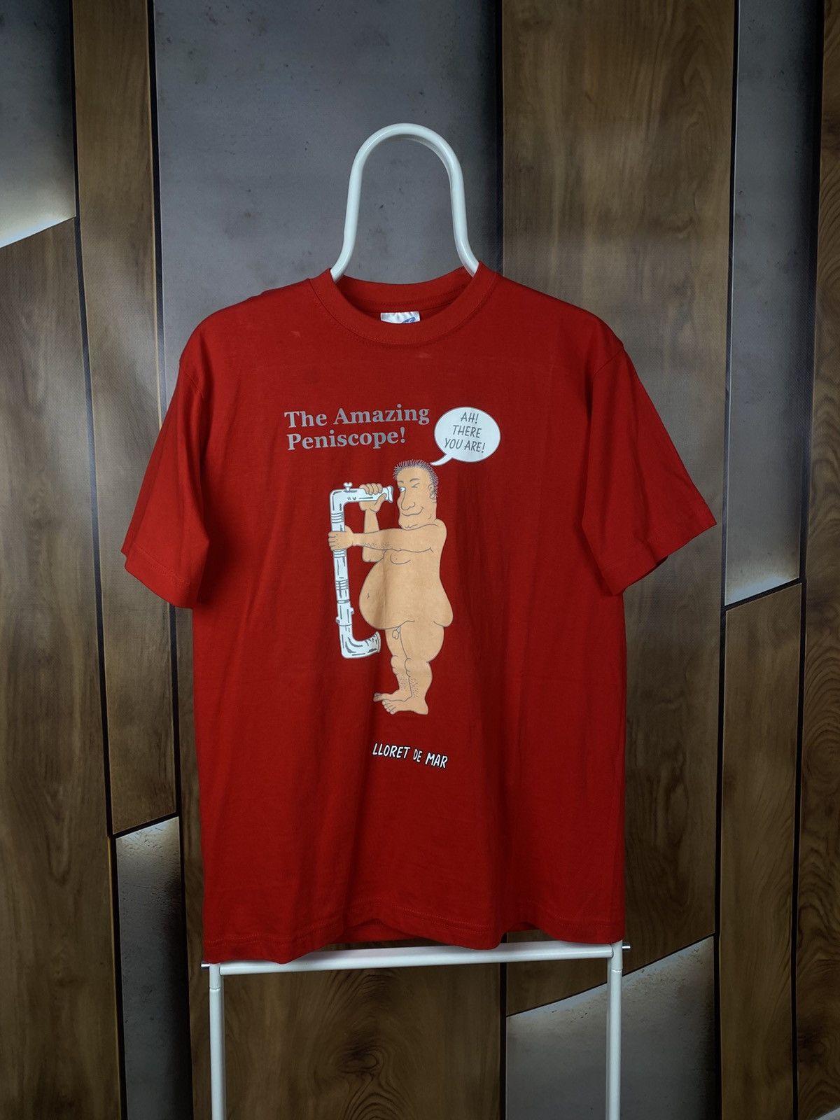 Vintage 🚧Vintage 00s The Amazing Peniscope! Humor Lloret De Mar 🚧 Size US S / EU 44-46 / 1 - 1 Thumbnail