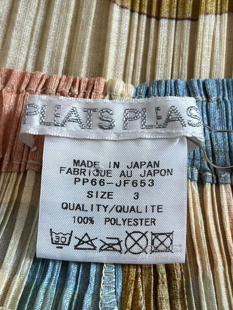Issey Miyake Issey Miyake size:3 Color Block Pants Size 22" - 3 Thumbnail