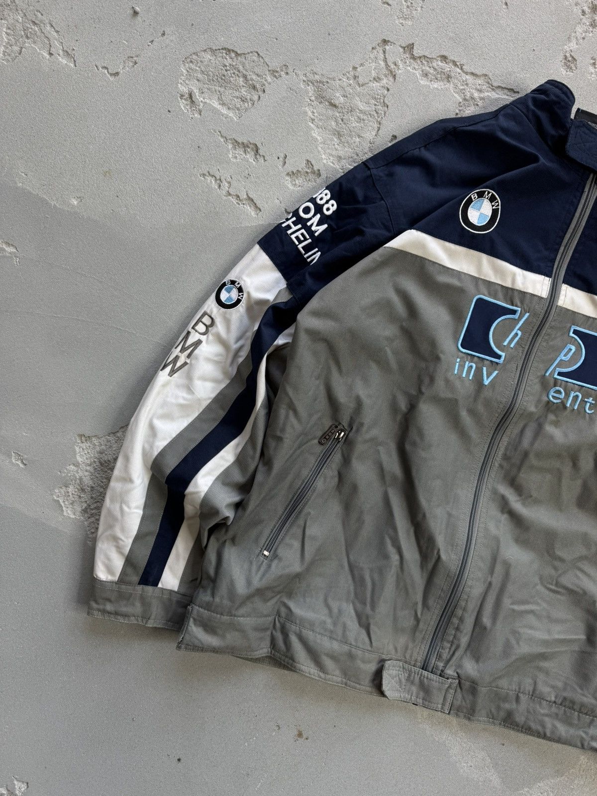 BMW × Vintage Rare ! BMW Williams M F1 Vintage Racing Jacket HP Invent Size US XL / EU 56 / 4 - 3 Thumbnail