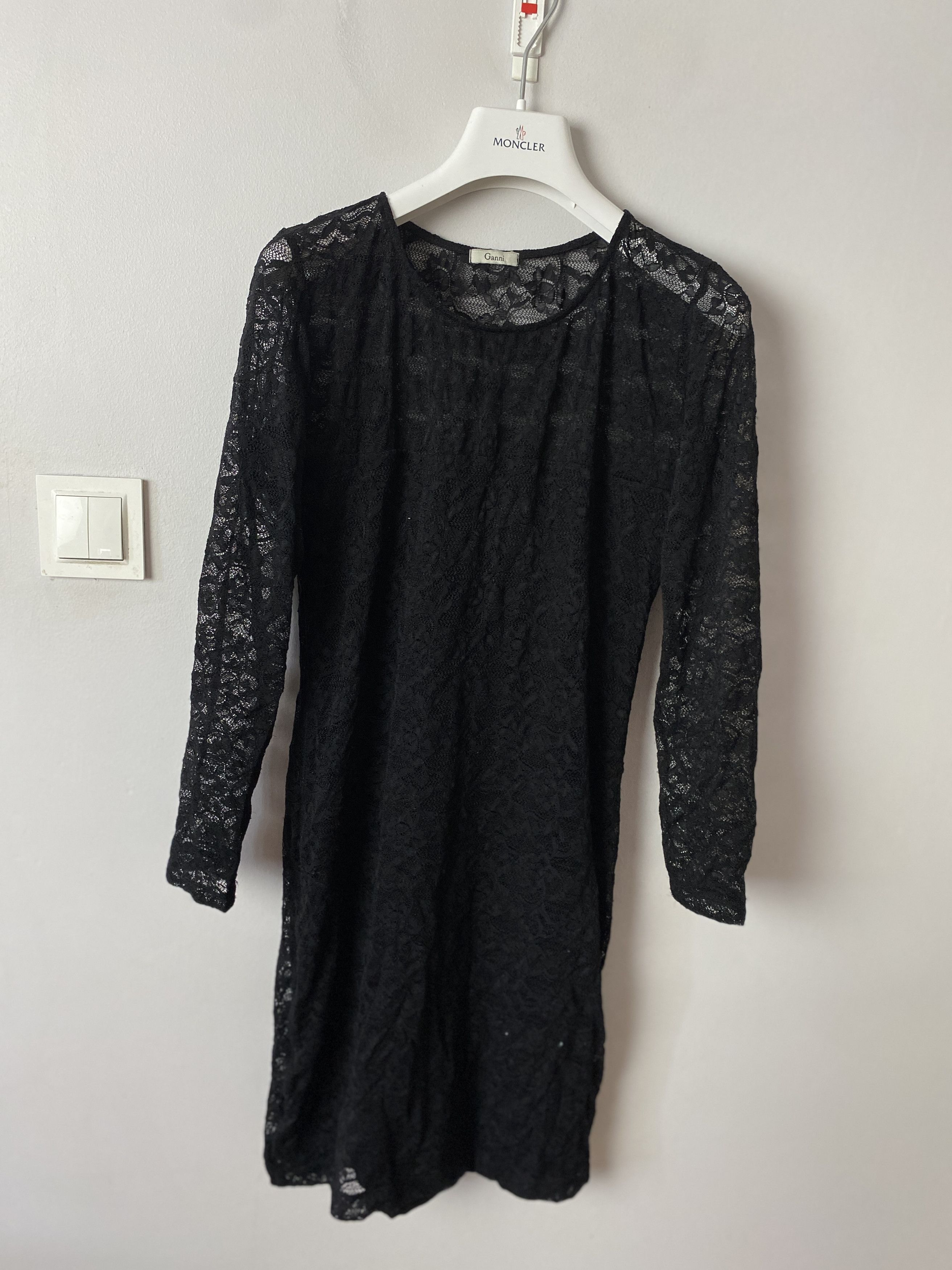 Ganni Ganni lace dress long sleeve Size XS / US 0-2 / IT 36-38 - 1 Thumbnail