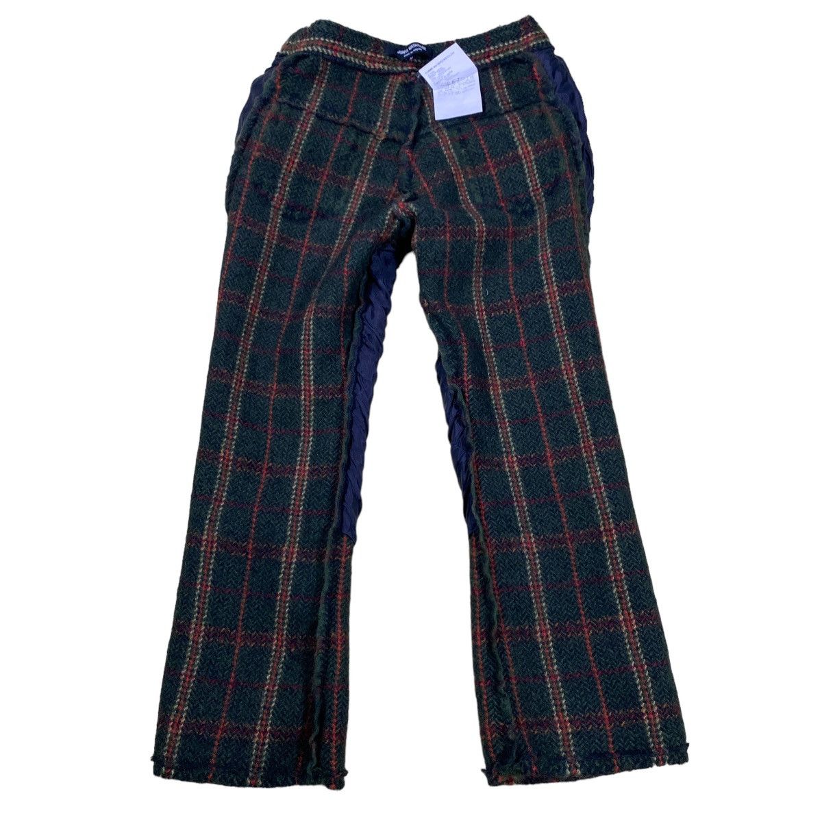 Comme des Garcons × Junya Watanabe × Rei Kawakubo Junya Watanabe Comme Des Garcons Bow Design Wool Pants Size 30" / US 8 / IT 44 - 12 Thumbnail