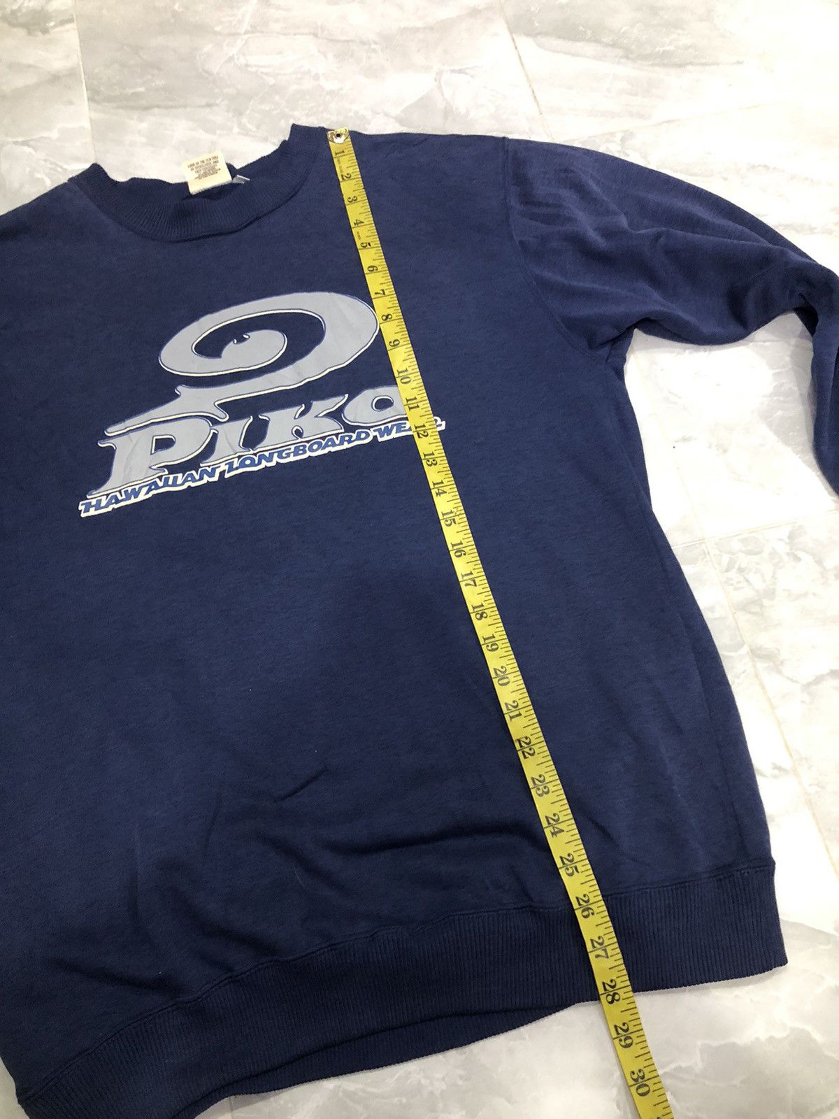 Vintage Y2K Piko Hawaiian Longboard Wear – Rare Surf Crewneck Size US L / EU 52-54 / 3 - 13 Thumbnail