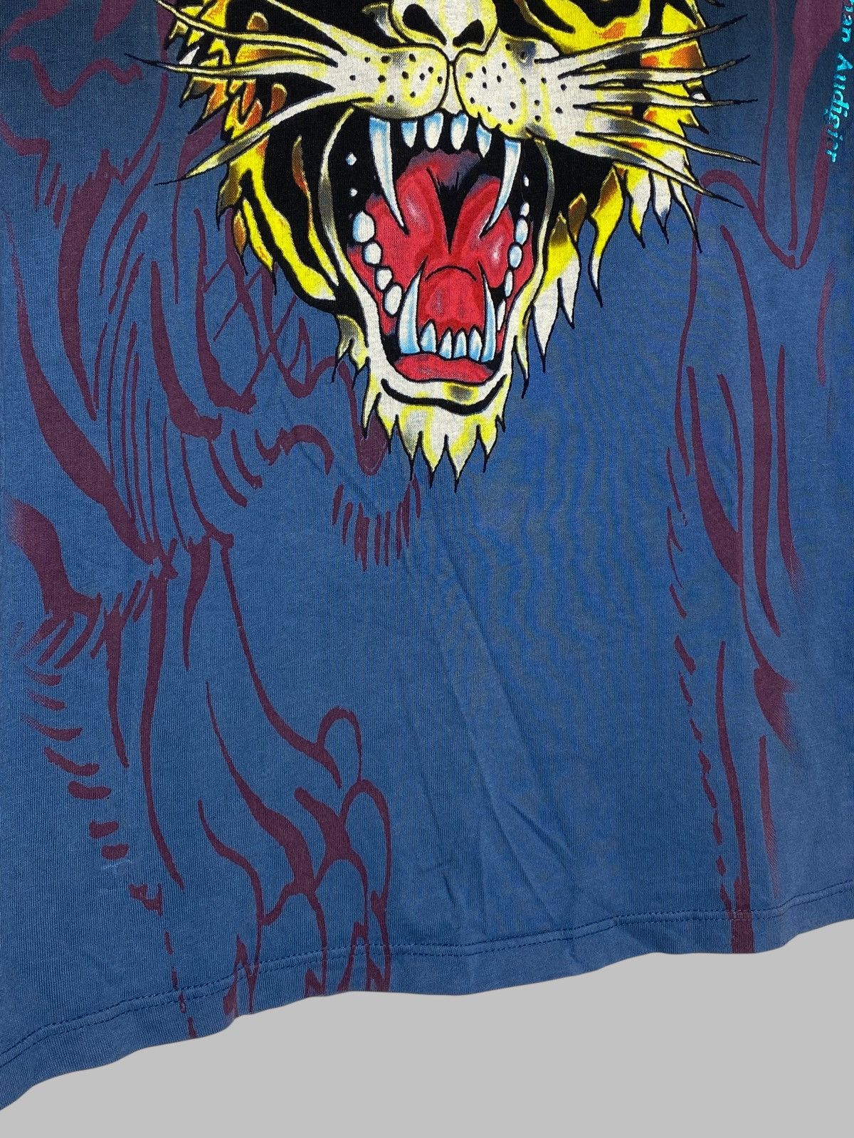 Ed Hardy 🔥 Y2K ED HARDY TIGER TEE TATTOO GRAPHIC CHRISTIAN AUDIGIER Size XS / US 0-2 / IT 36-38 - 4 Thumbnail