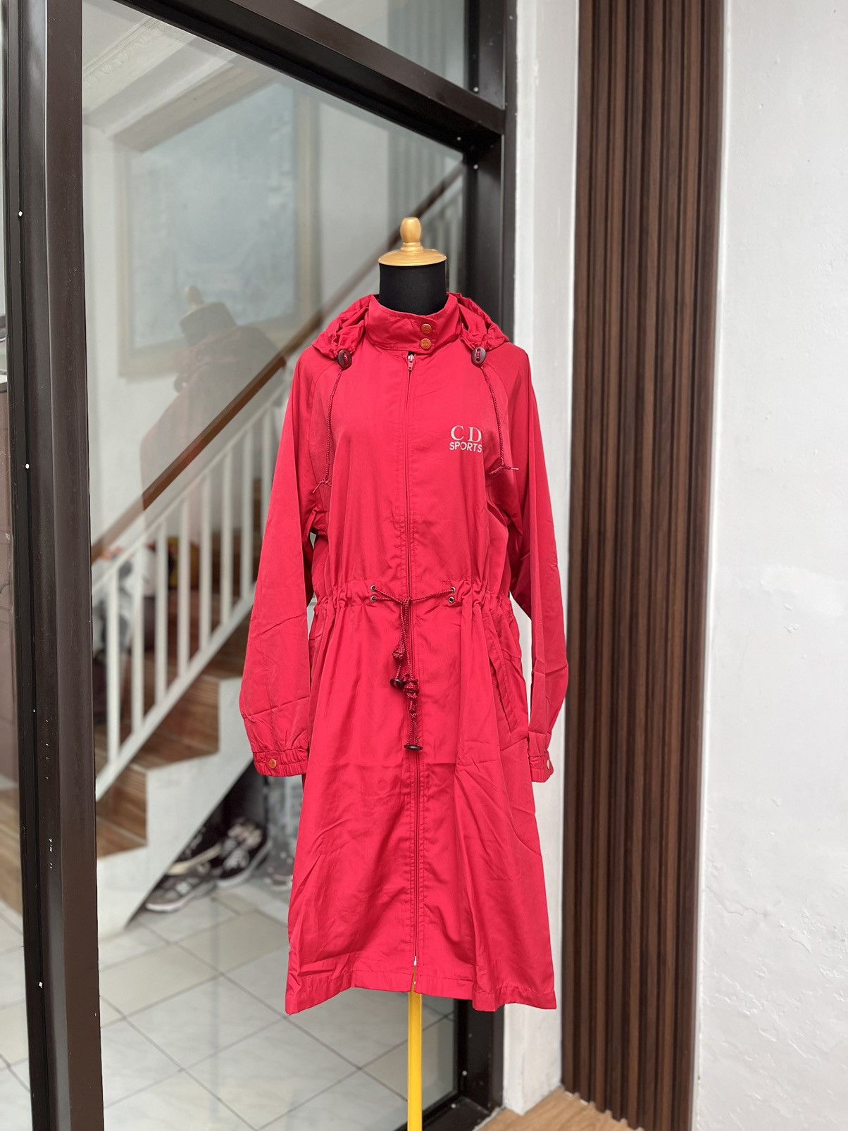 Christian Dior Monsieur ICONIC 1980s Christian Dior Sports Long Jackets Big Logo Size US M / EU 48-50 / 2 - 2 Thumbnail