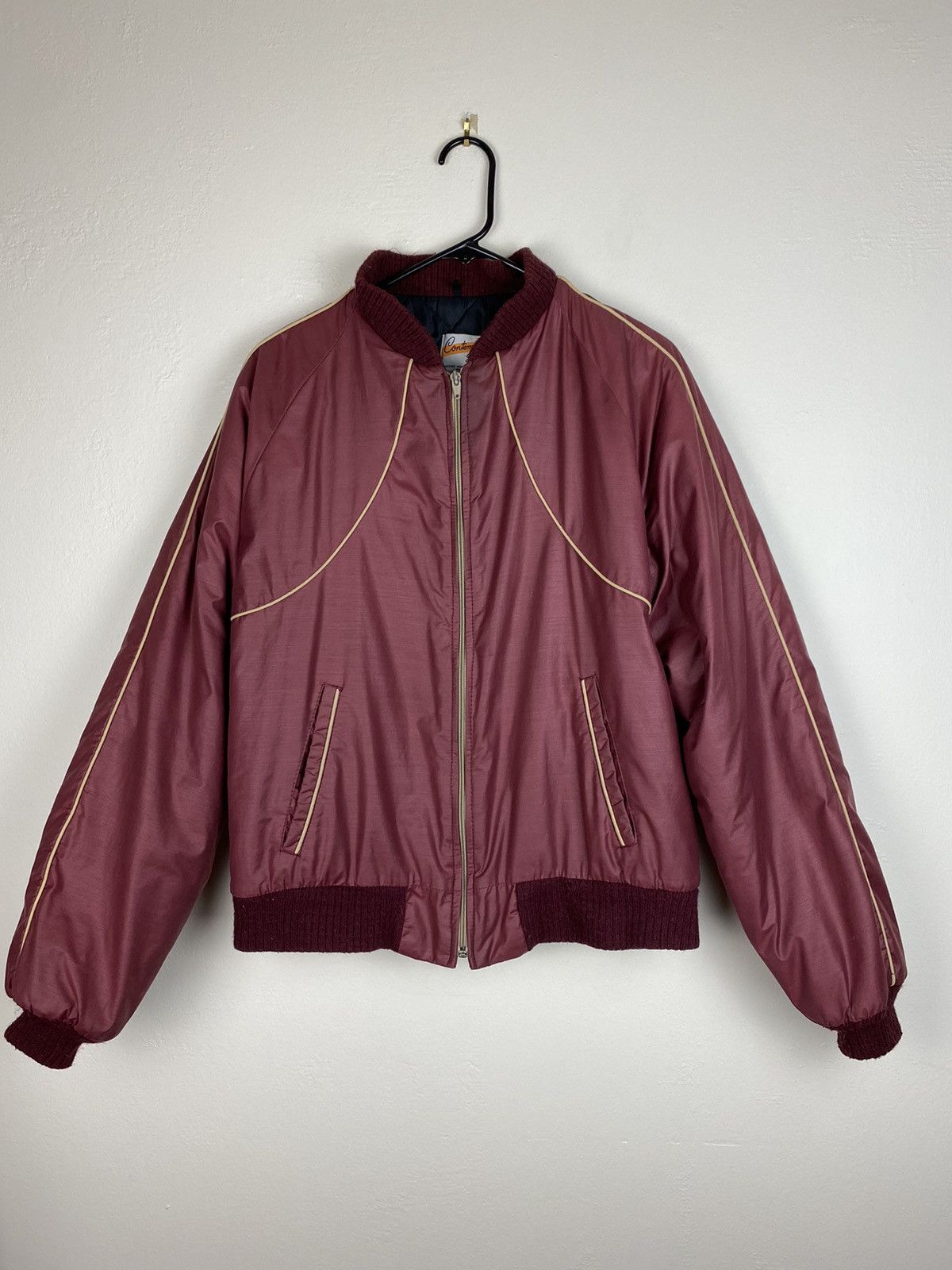 image of Made In Usa Contemporary Sportif Jacket Inane in Red, Men's (Size Medium)
