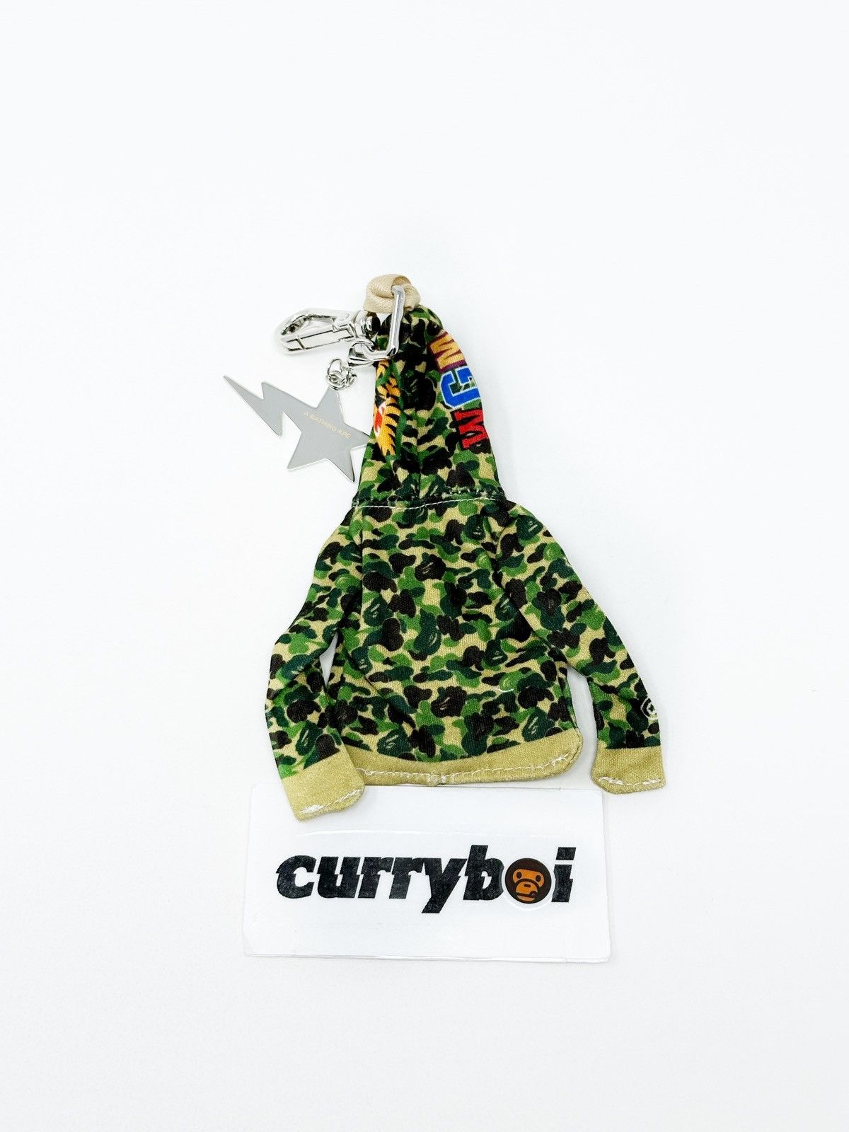 Bape BAPE Shark Full Zip Hoodie Keychain Green Size ONE SIZE - 4 Thumbnail