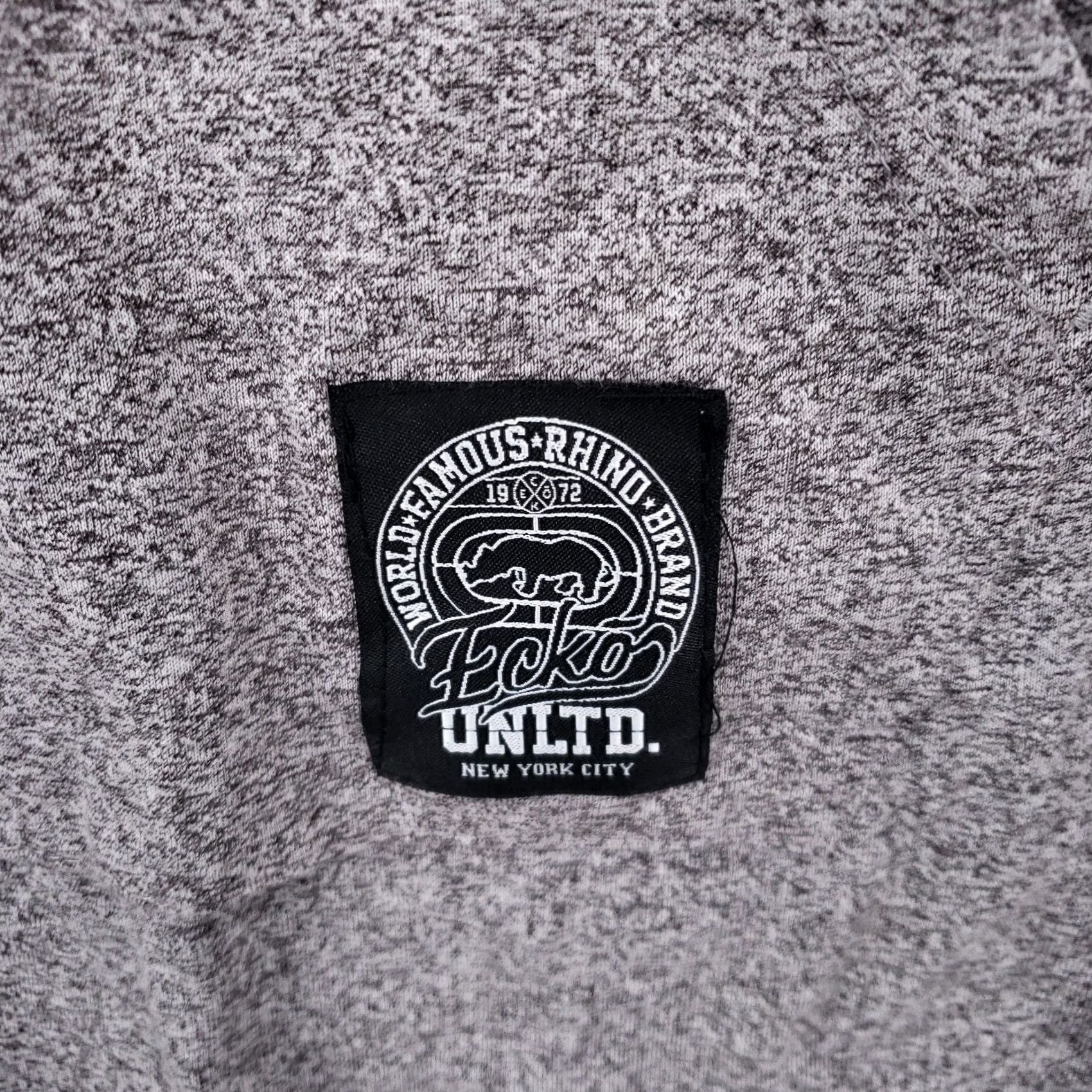 Ecko Unltd. Ecko Unltd Hoodie Mens L Gray Pullover Graphic Gym Sleeveless Drawstring Size US L / EU 52-54 / 3 - 5 Thumbnail