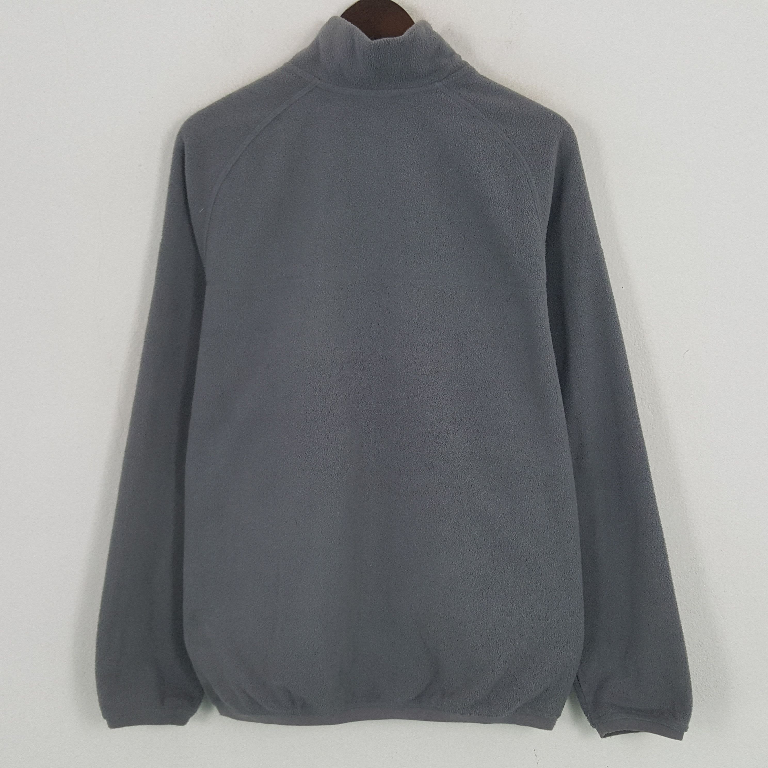 Nike × Vintage Vintage Nike Fleece Zipper Sport Sweater Jacket Size US L / EU 52-54 / 3 - 3 Thumbnail