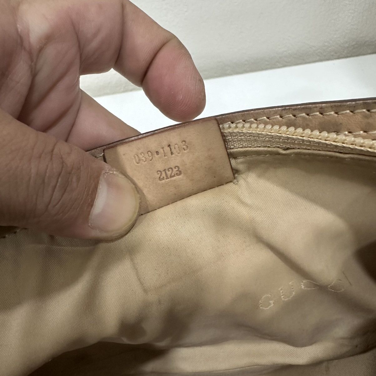 Gucci GUCCI GG CANVAS BOAT POCHETTE BAG 8 Size ONE SIZE - 11 Thumbnail
