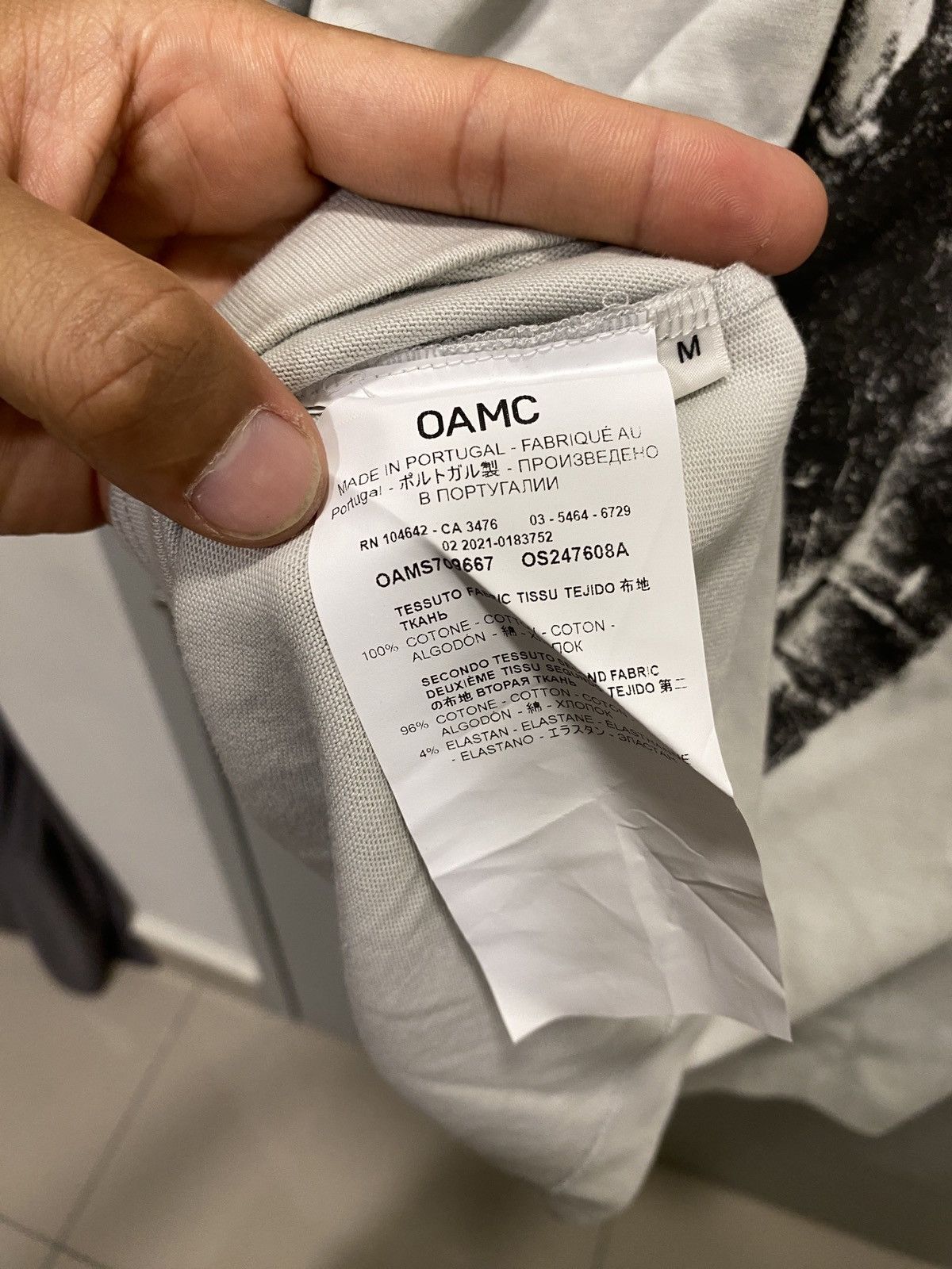 OAMC OAMC T Shirt Size US M / EU 48-50 / 2 - 6 Thumbnail