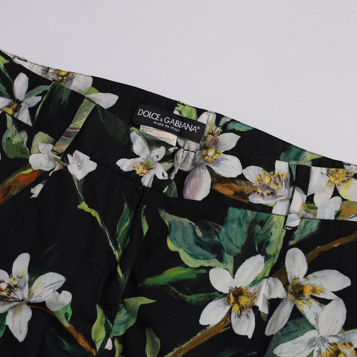 Dolce & Gabbana Dolce Gabbana Floral Flowers Jungle Printed Pants Trousers Size 25" / US 0 / IT 36 - 6 Thumbnail