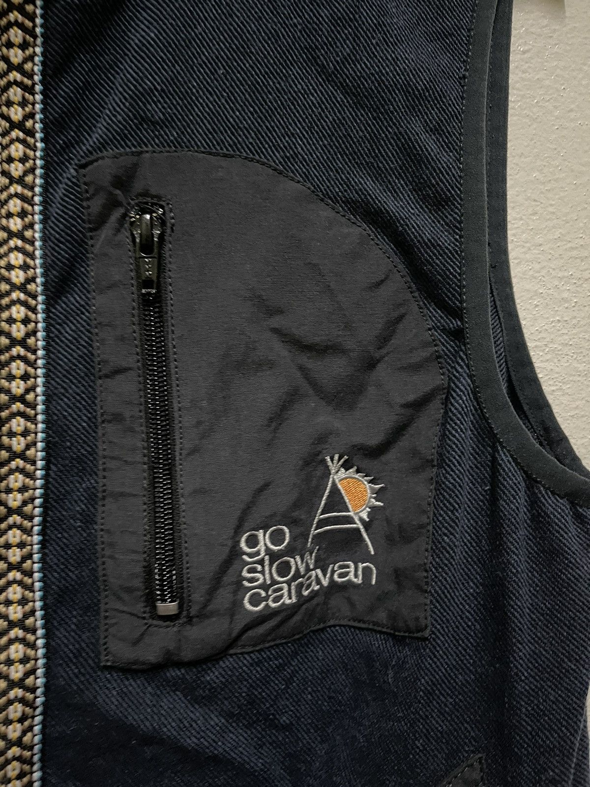 go slow caravan Go Slow Caravan Zipper Vest Size US L / EU 52-54 / 3 - 5 Thumbnail