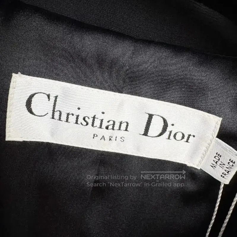 Dior Dior Black Women's Spring Autumn Trench Coat . Size S / US 4 / IT 40 - 2 Thumbnail
