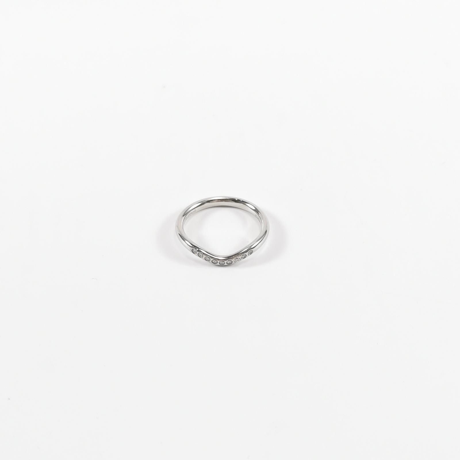 Tiffany & Co. Tiffany & Co. Elsa Peretti Platinum PT950 Diamond Ring Size Size ONE SIZE - 2 Thumbnail