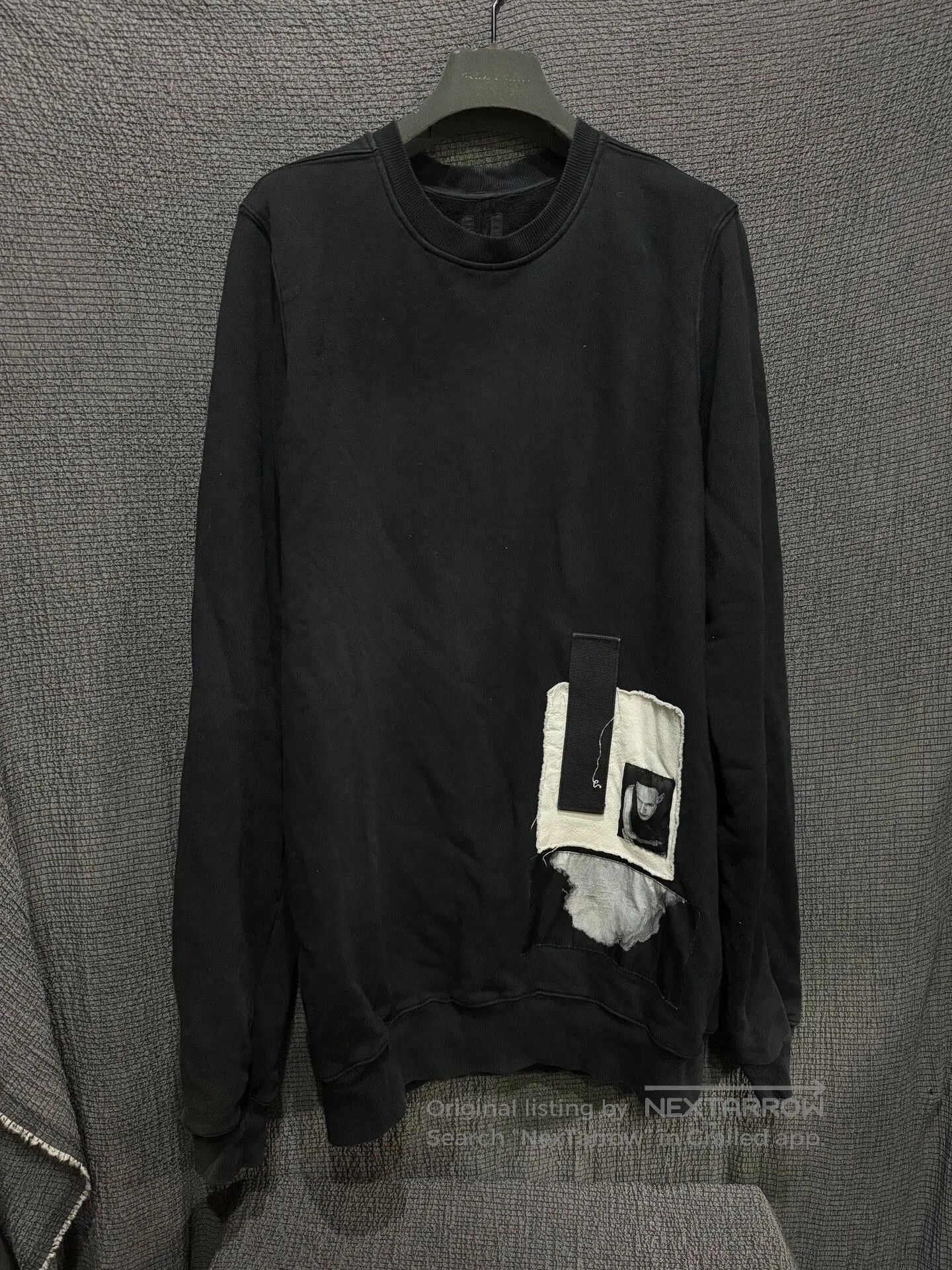 Rick Owens Rick Owens Classic Long Sleeve Sweatshirt. Size US L / EU 52-54 / 3 - 1 Thumbnail