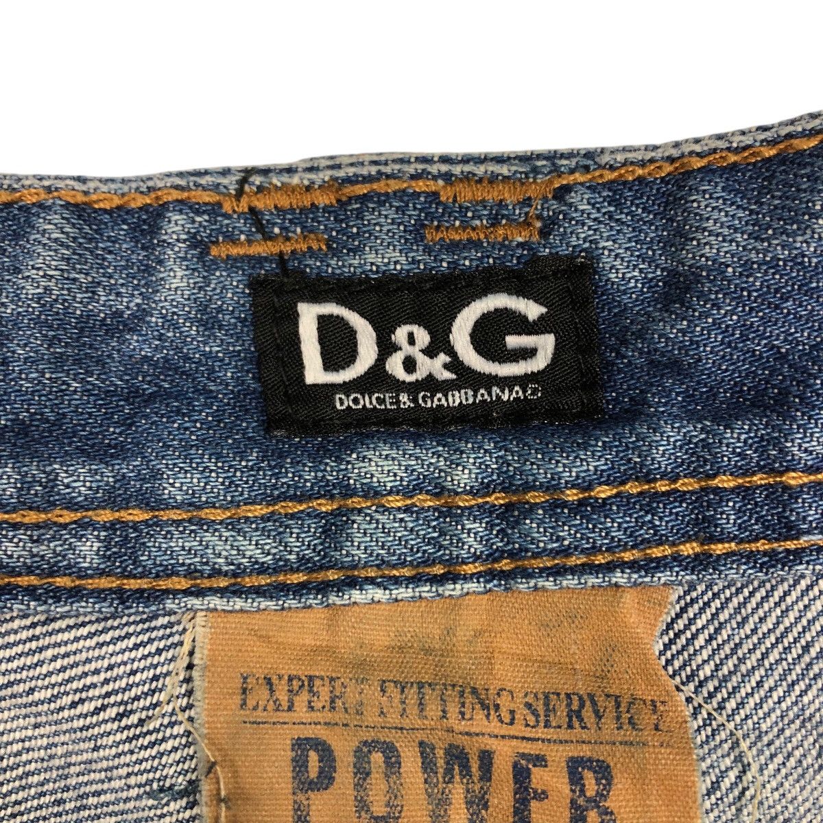 Dolce & Gabbana 📌Vintage Distressed Denim Jeans D&G Made in Italy Size US 34 / EU 50 - 22 Thumbnail
