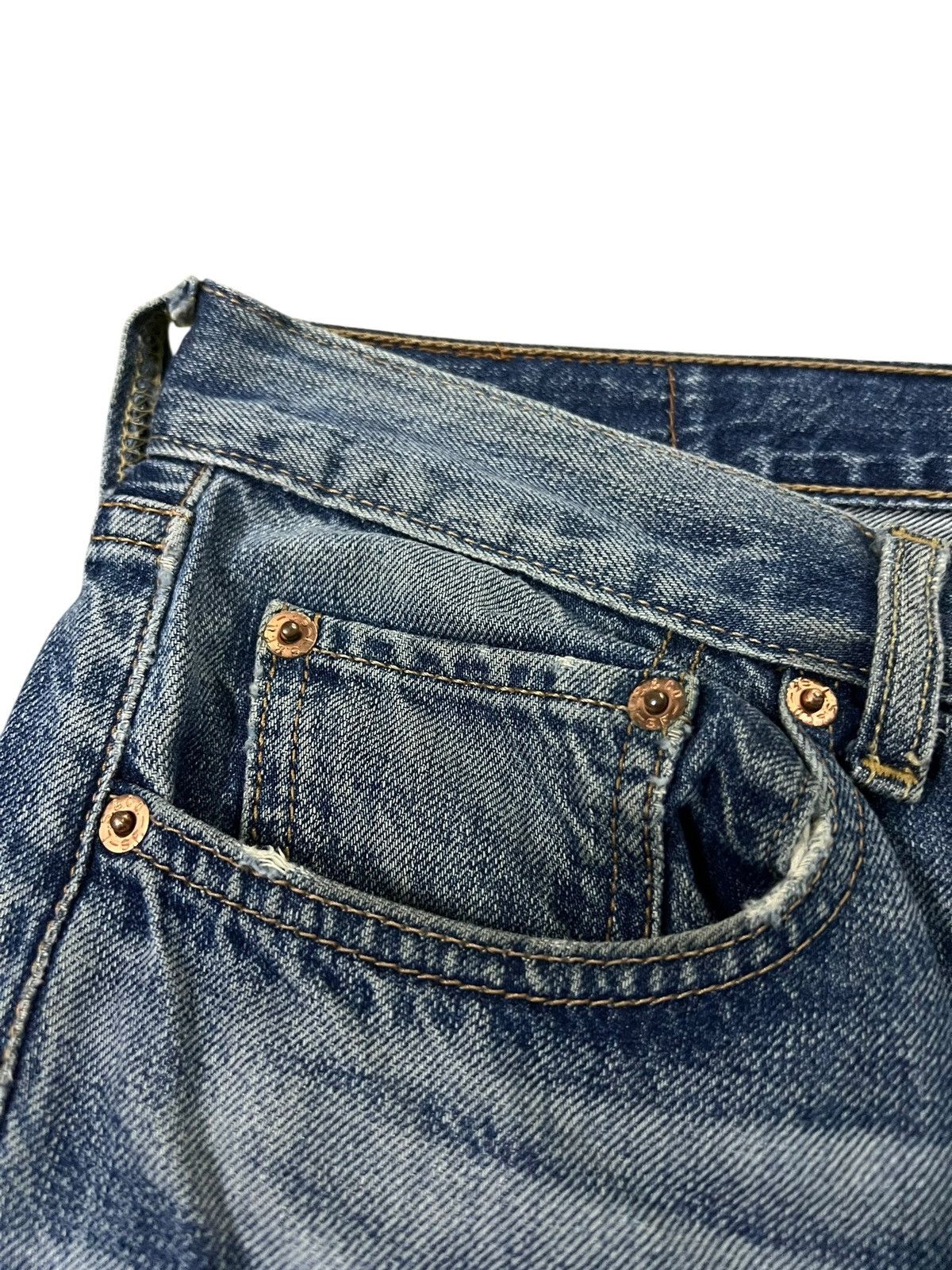 Levi's Vintage Levis 501 1966 Special Edition Distress Jean Size US 30 / EU 46 - 7 Thumbnail