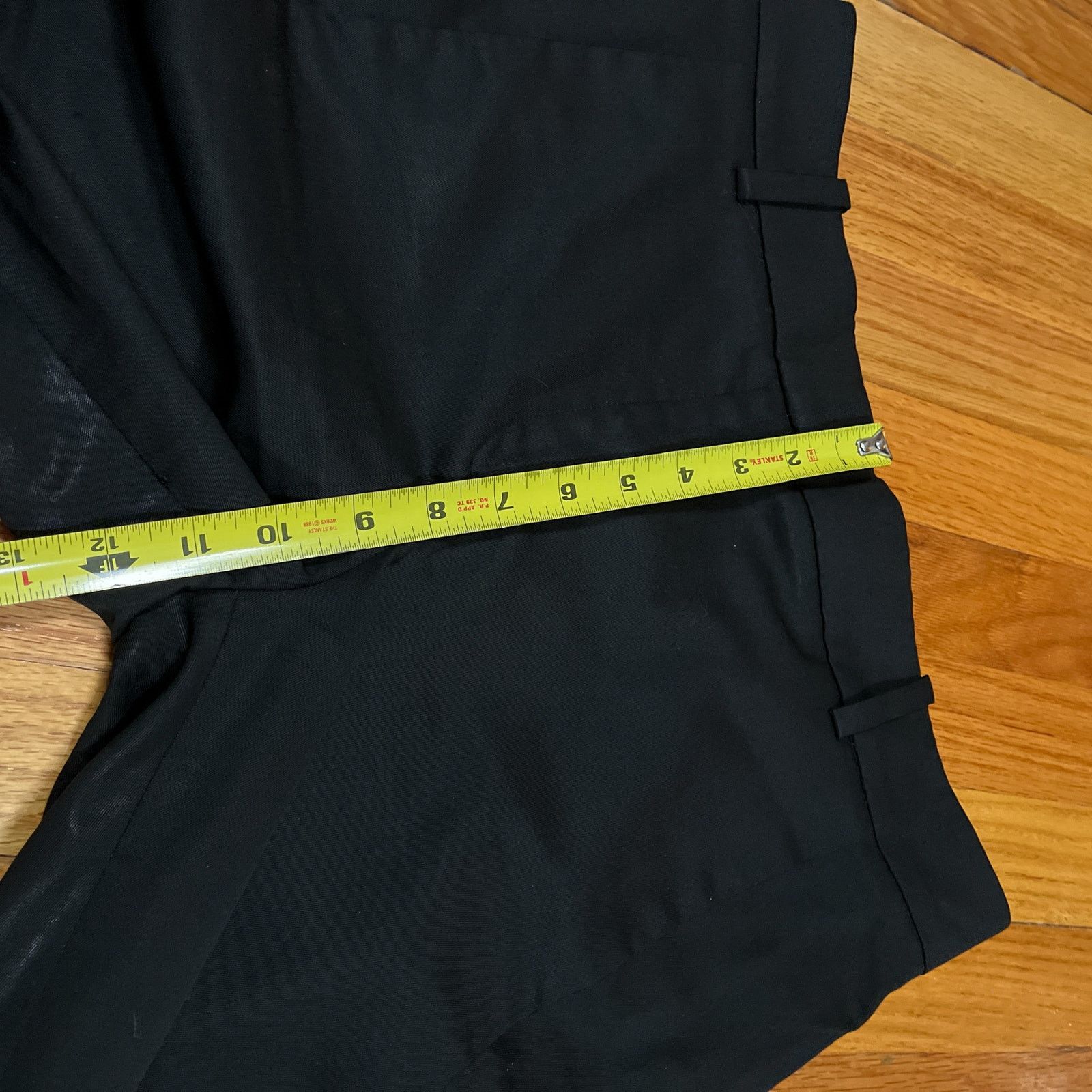 Versace Versace Uniform Black Pants Leg Slit Wool Blend Italy Size US 32 / EU 48 - 5 Thumbnail