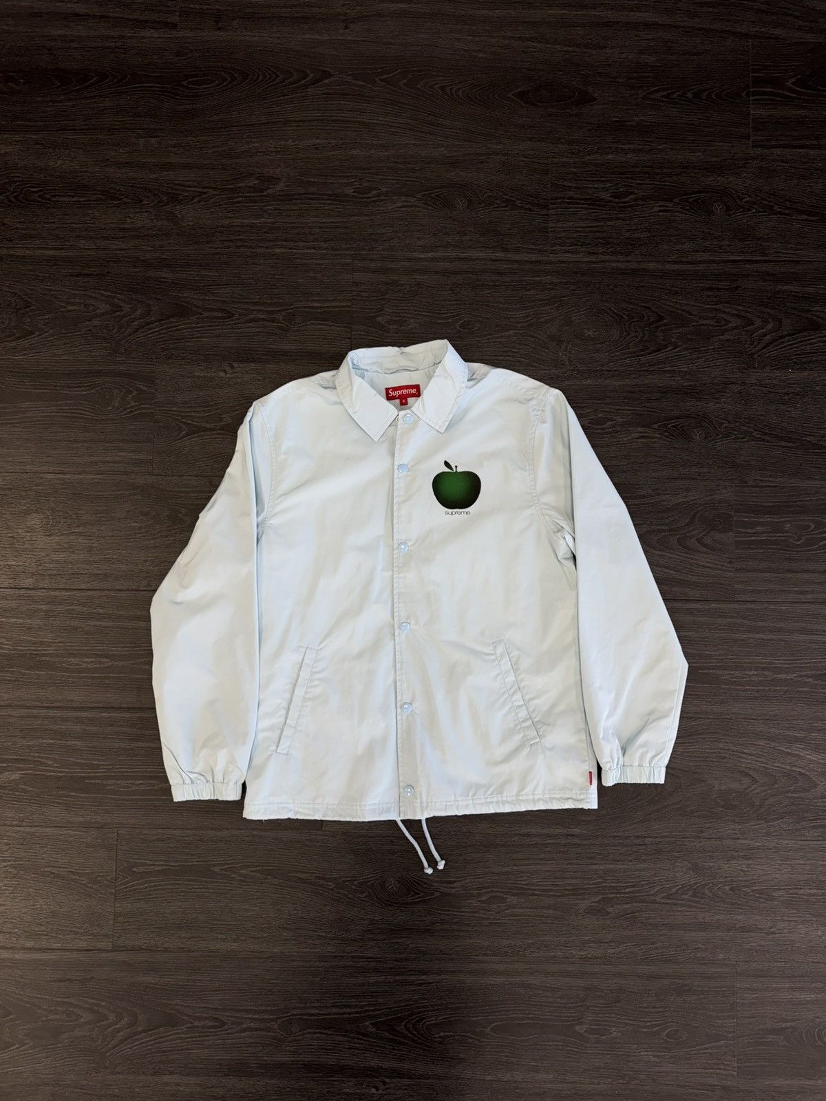Supreme Supreme Apple Coaches Jacket (Ice Blue) Size US S / EU 44-46 / 1 - 1 Thumbnail