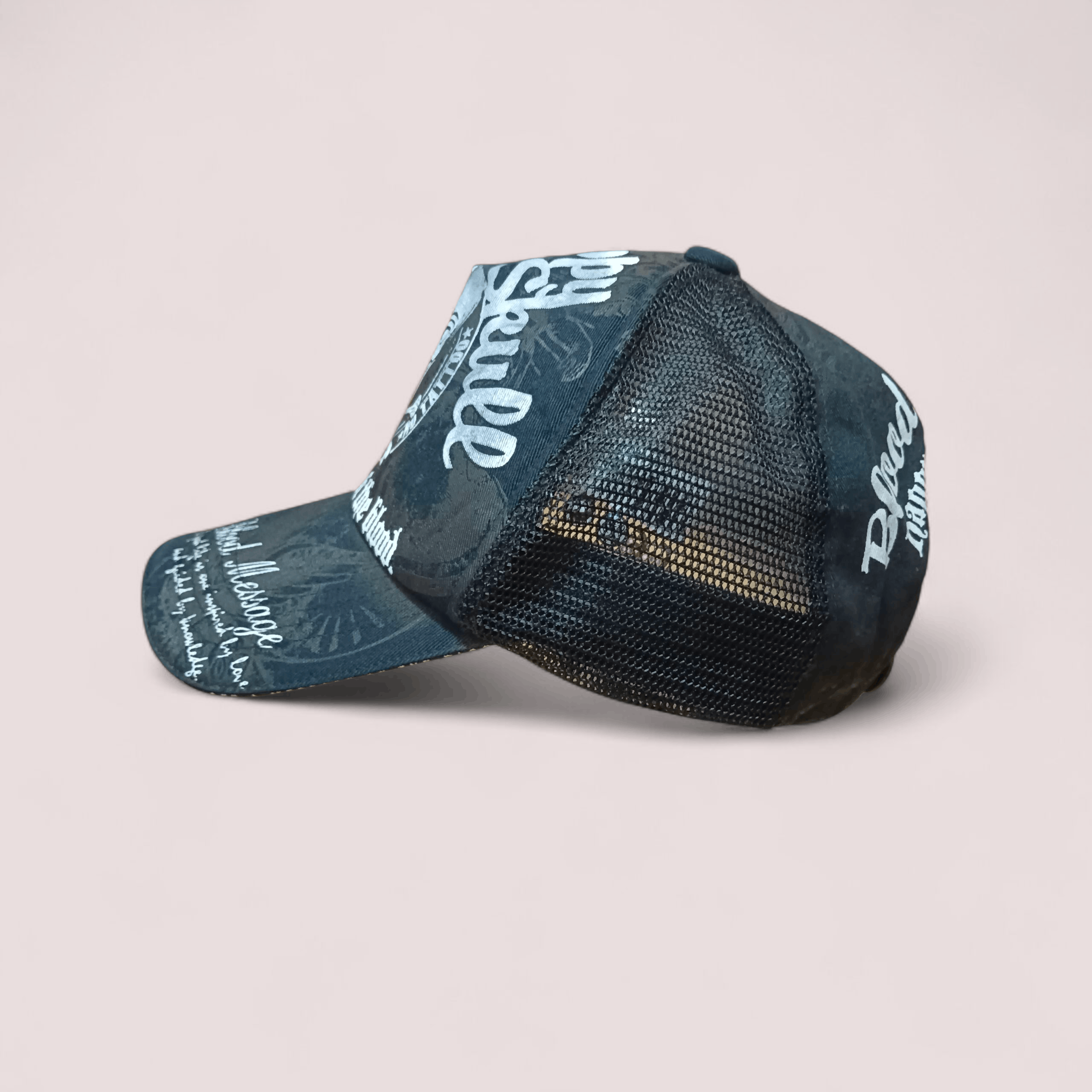 Edition Japan Happy Smile Skull Semi Trucker Hat Size ONE SIZE - 3 Thumbnail