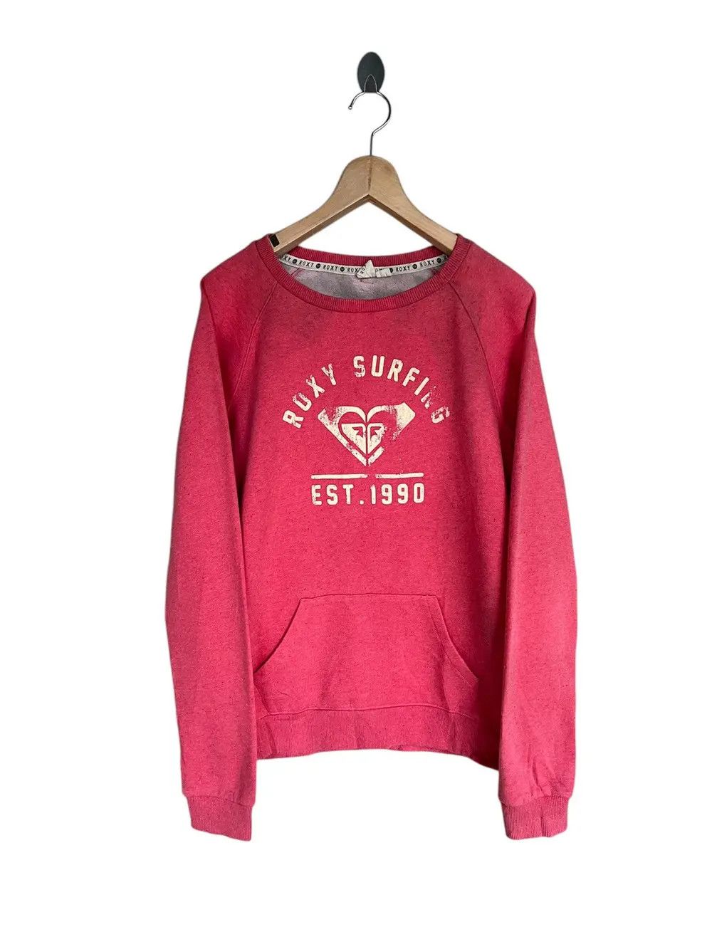 Vintage Vintage Roxy Surfing Spell Out Sweatshirt Size M / US 6-8 / IT 42-44 - 1 Thumbnail