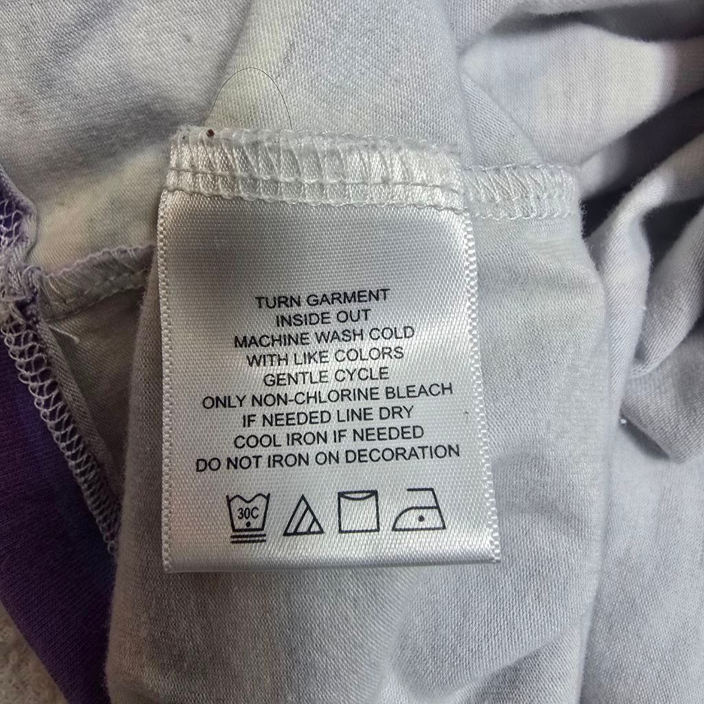 The Unbranded Brand Women's Koret Purple Striped Long Sleeve Tee XL Size XL / US 12-14 / IT 48-50 - 6 Thumbnail