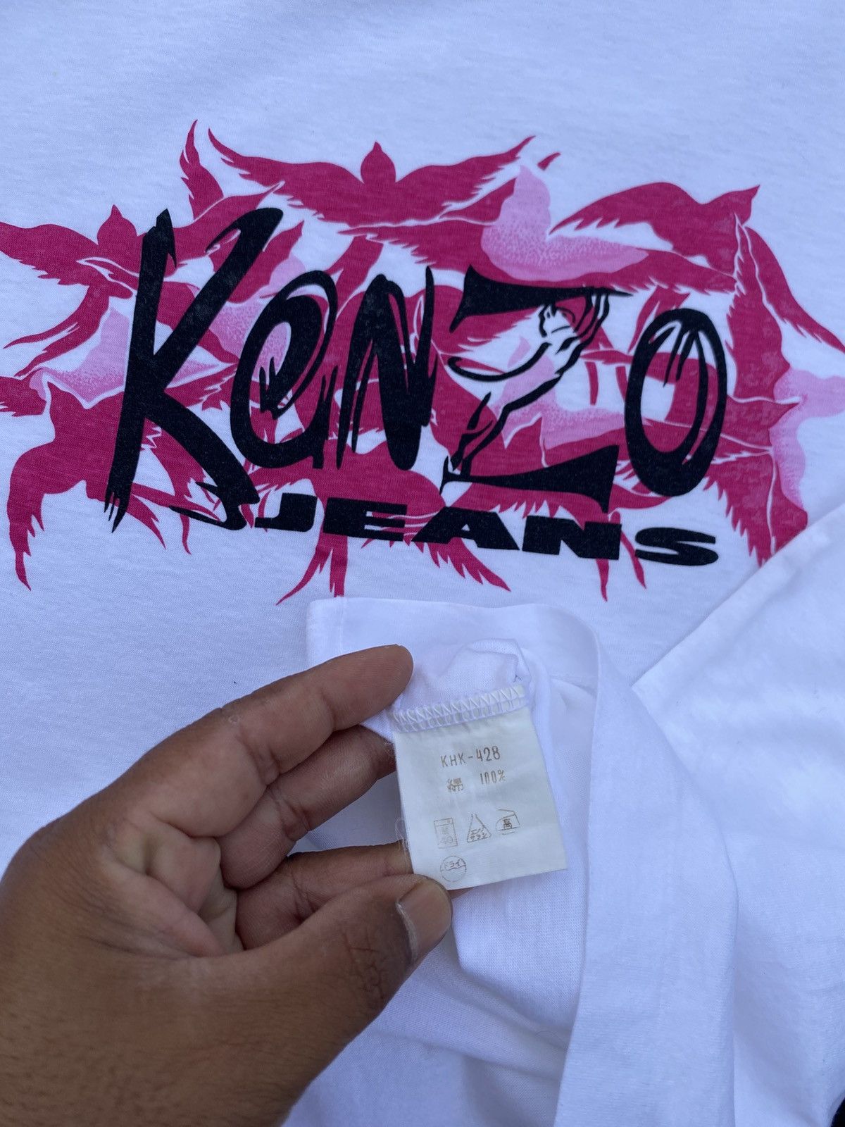 Kenzo Rare Vintage 90s KENZO Jeans Tshirt Size US M / EU 48-50 / 2 - 12 Thumbnail