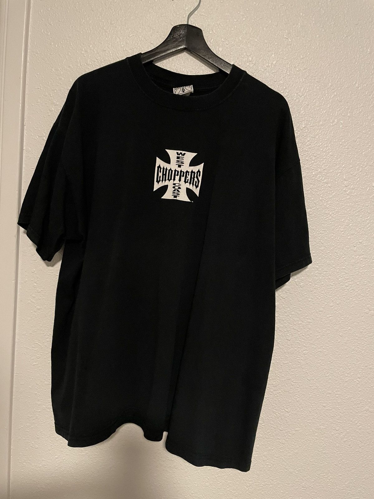 image of Vintage West Coast Choppers Tee in Black, Men's (Size XL)