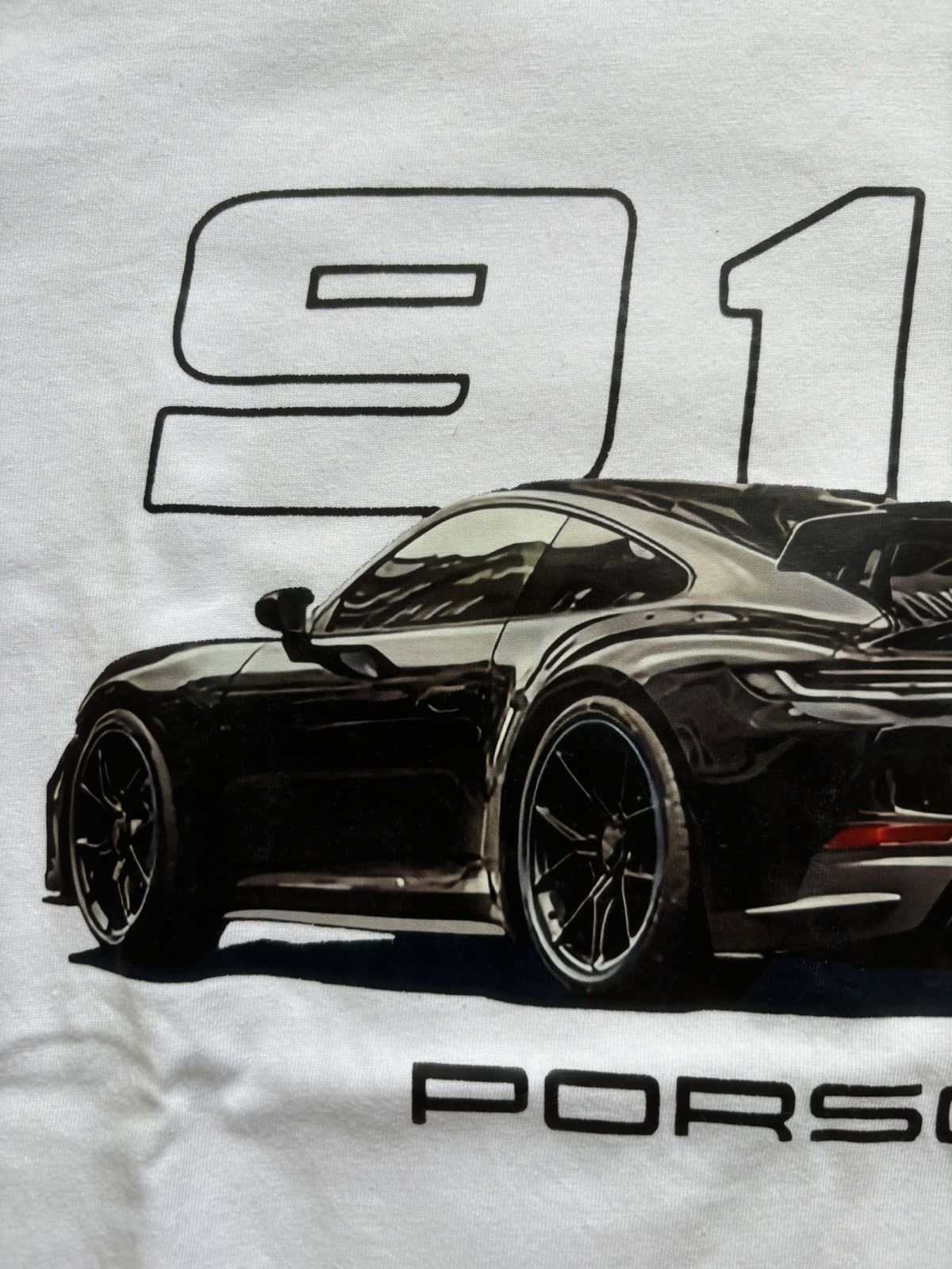 Porsche Design × Vintage Vintage racing Porsche 911 GT3 heavyweight white tee Size US M / EU 48-50 / 2 - 9 Thumbnail