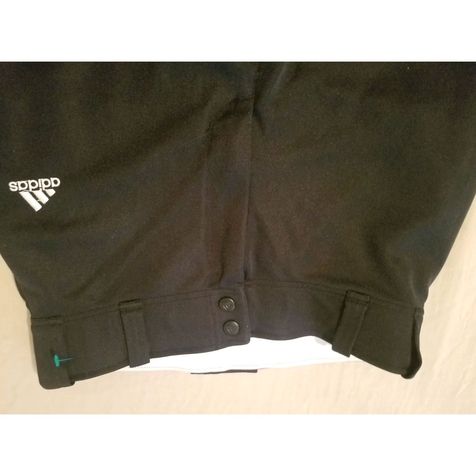 Adidas adidas Pants Mens M Black Athletic Gym Workout Size US 31 - 4 Thumbnail