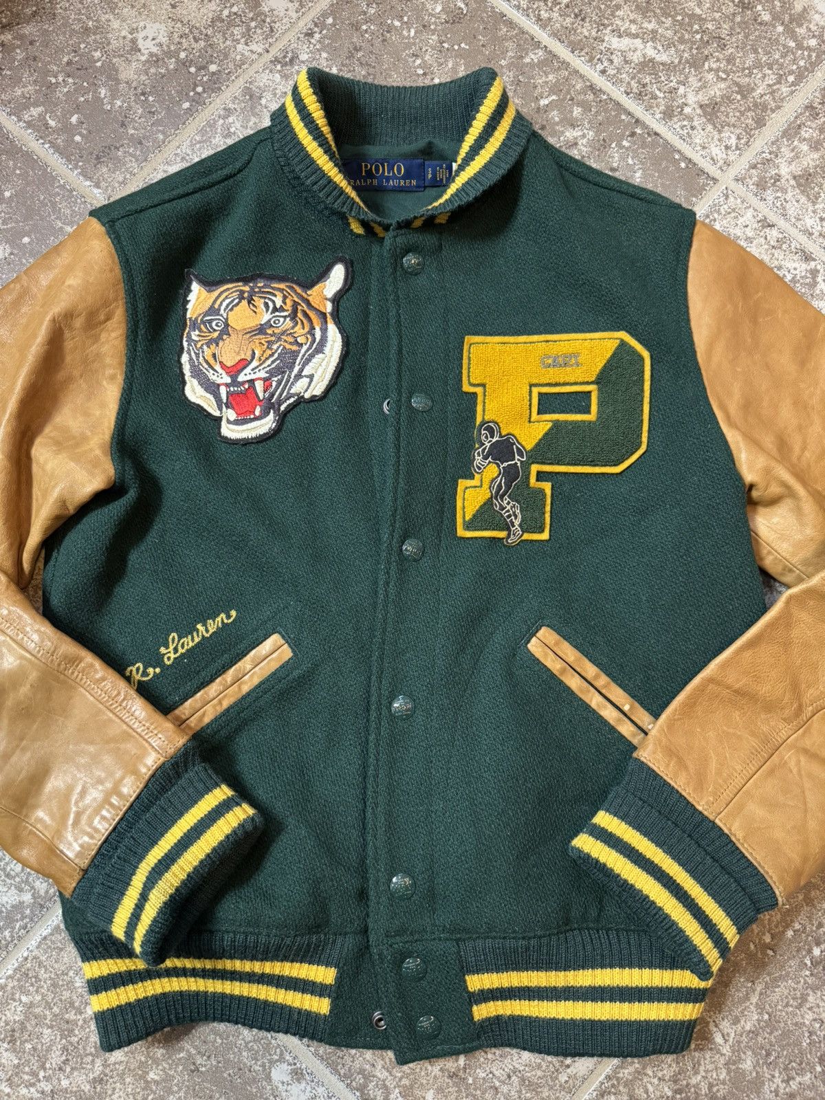 Polo Ralph Lauren Polo Ralph Lauren Wool/Leather Varsity
