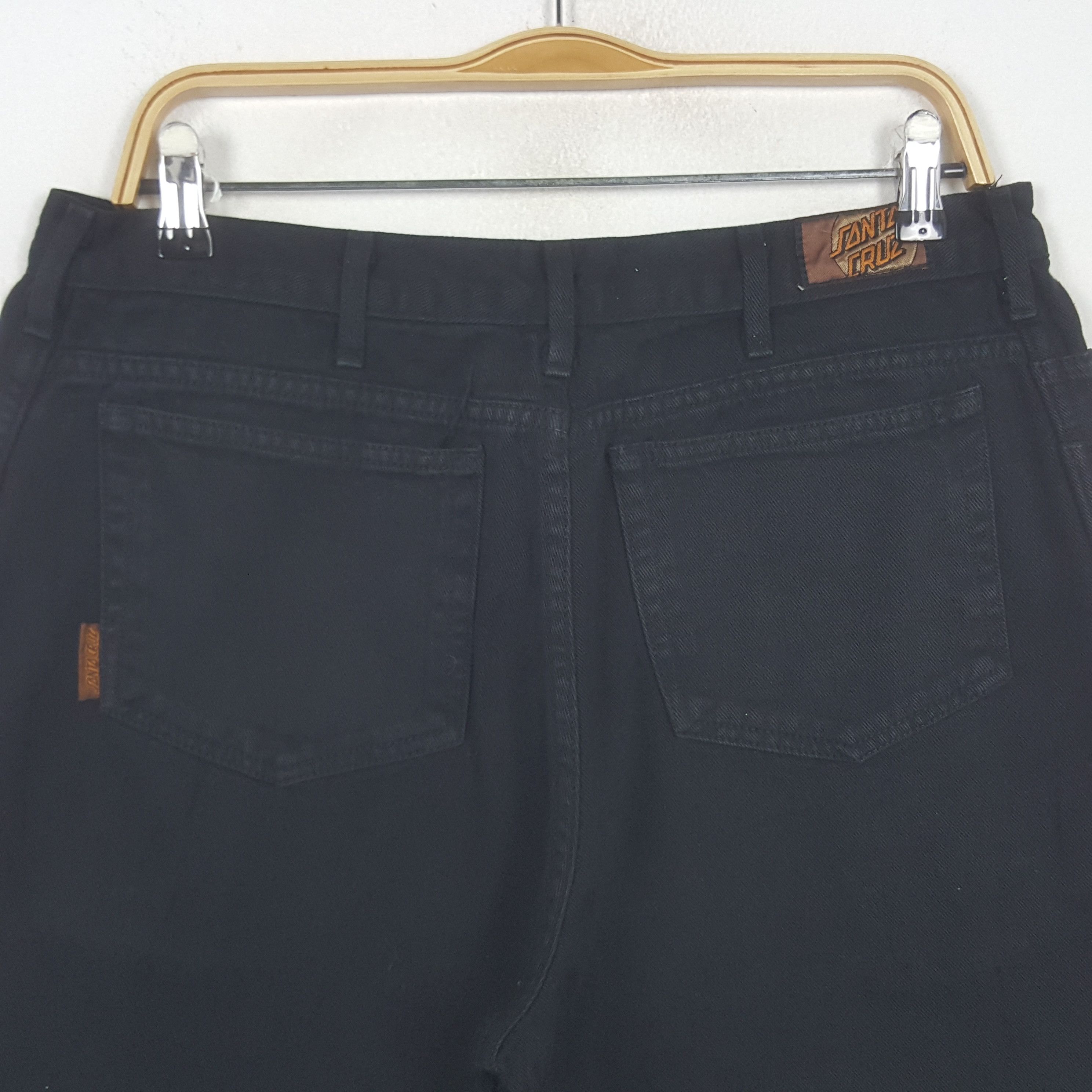 Santa Cruz Skateboards Vintage Santa Cruz USA Black Pants Size US 32 / EU 48 - 5 Thumbnail