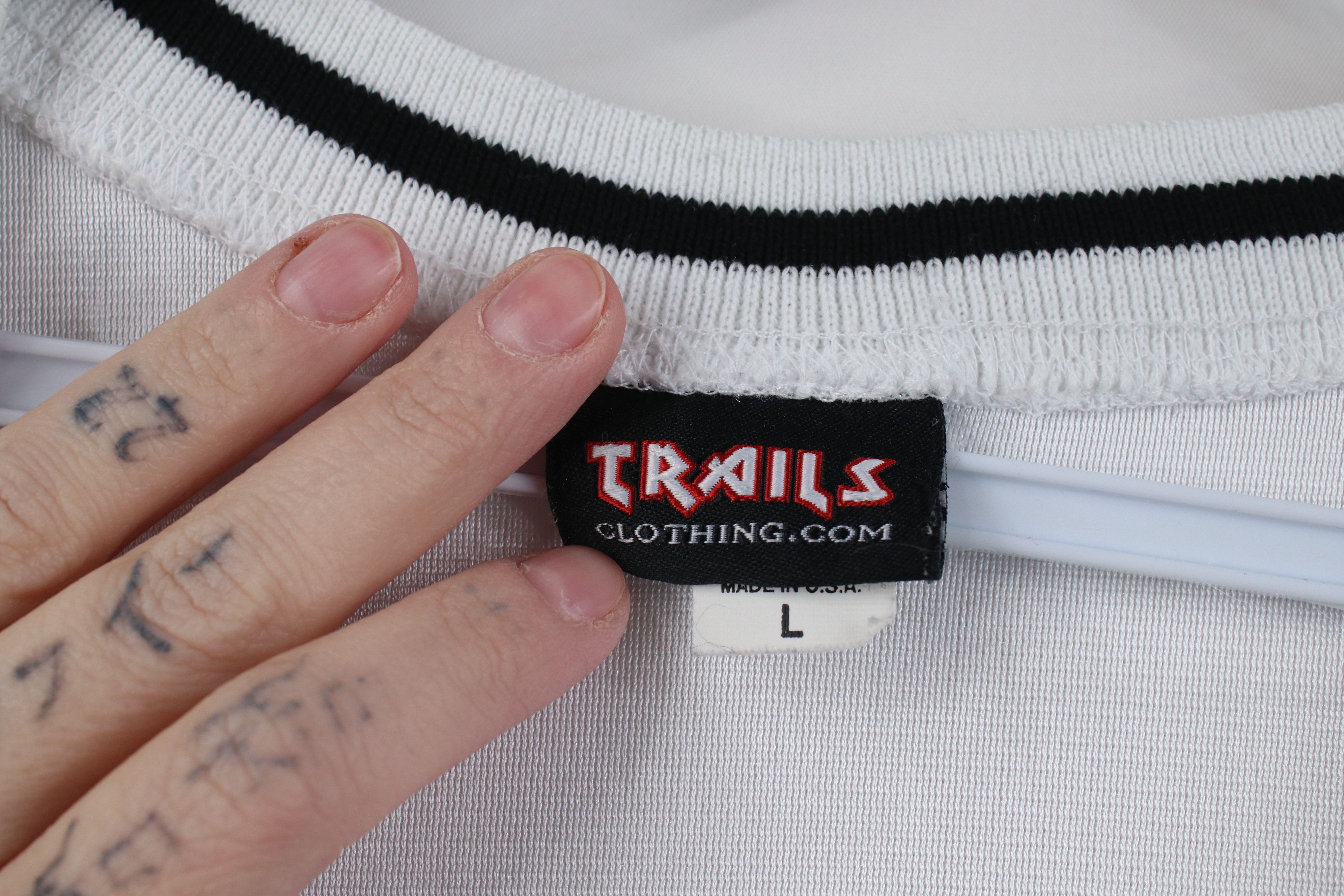 Vintage Vintage 90s Soul 666 Devil Satan Basketball Jersey White USA Size US L / EU 52-54 / 3 - 6 Thumbnail