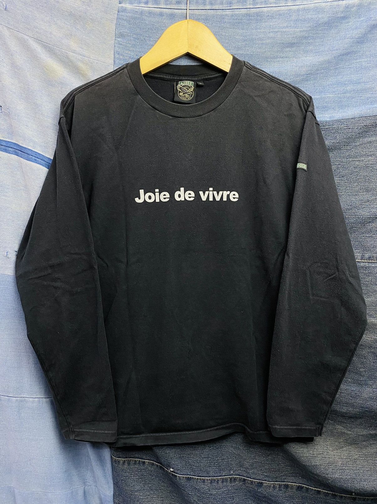If Six Was Nine × Japanese Brand × Le Grande Bleu (L.G.B.) 2000s joie de vivre aigle longsleeve Size US M / EU 48-50 / 2 - 1 Thumbnail