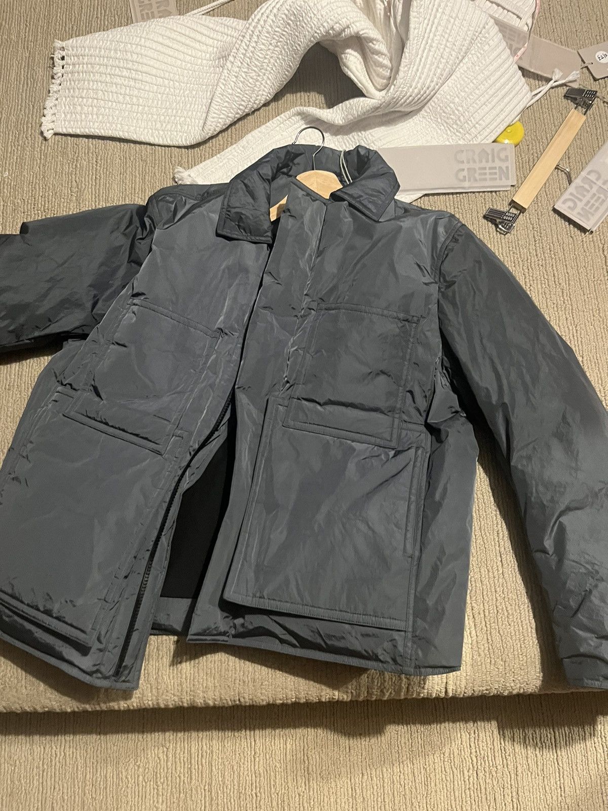 Craig Green AW18 crinkle down work jacket Size US M / EU 48-50 / 2 - 12 Thumbnail