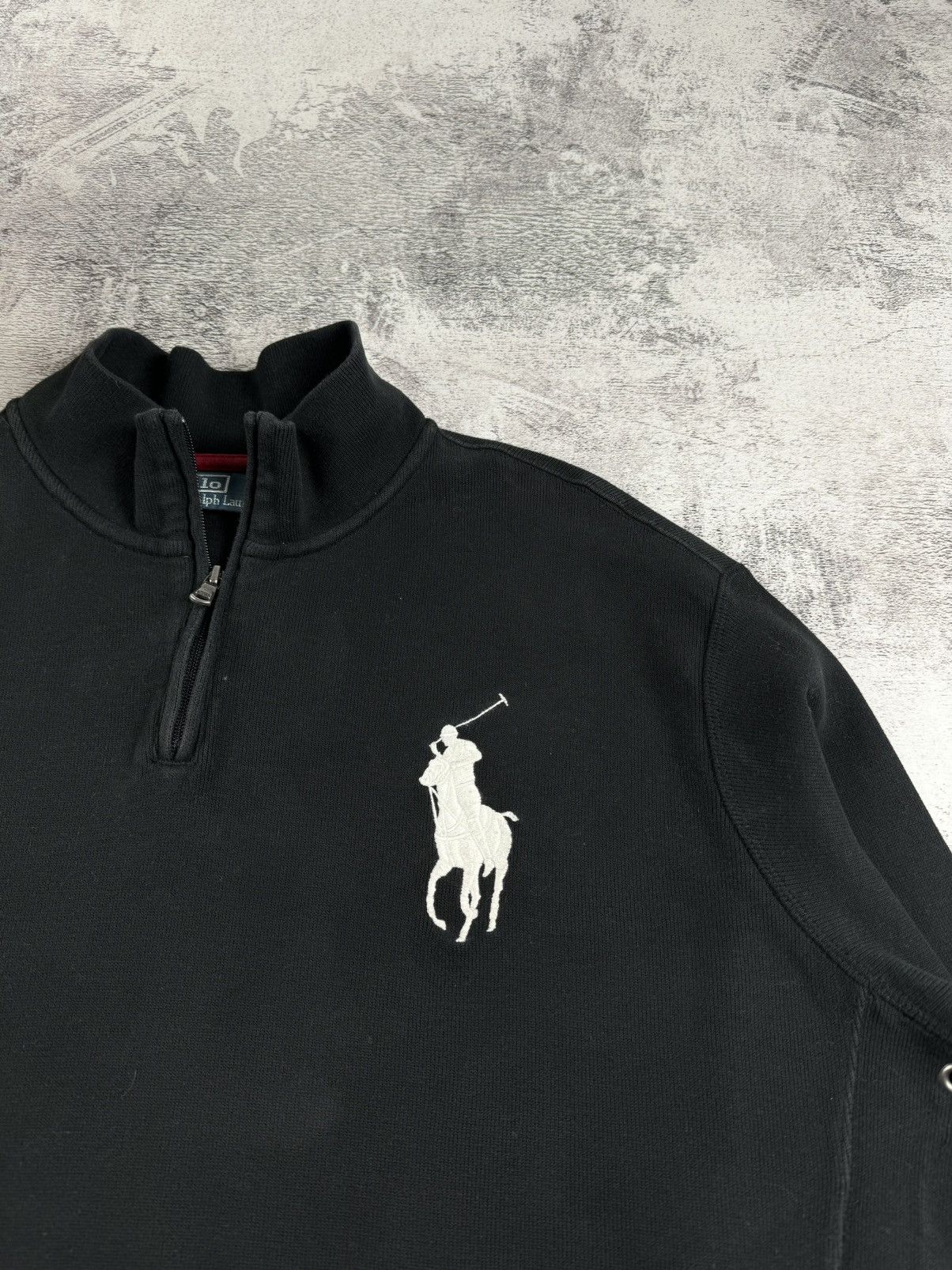Polo Ralph Lauren Polo Ralph Lauren PRL Big Pony 1/3 1/4 Zip Sweatshirt Hoodie Size US XXL / EU 58 / 5 - 5 Thumbnail