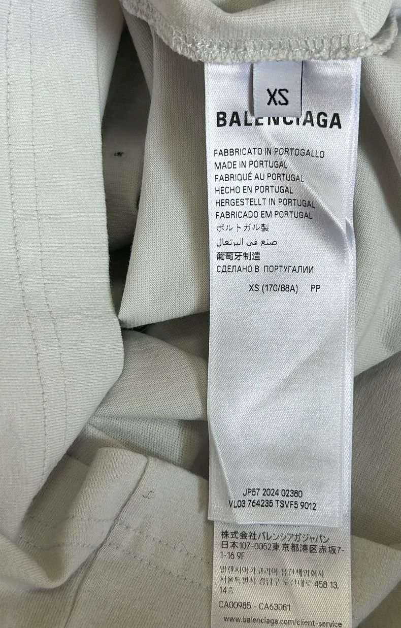 Balenciaga Balenciaga Spring and summer alien smiling face T-shirt, X Size US XS / EU 42 / 0 - 4 Thumbnail