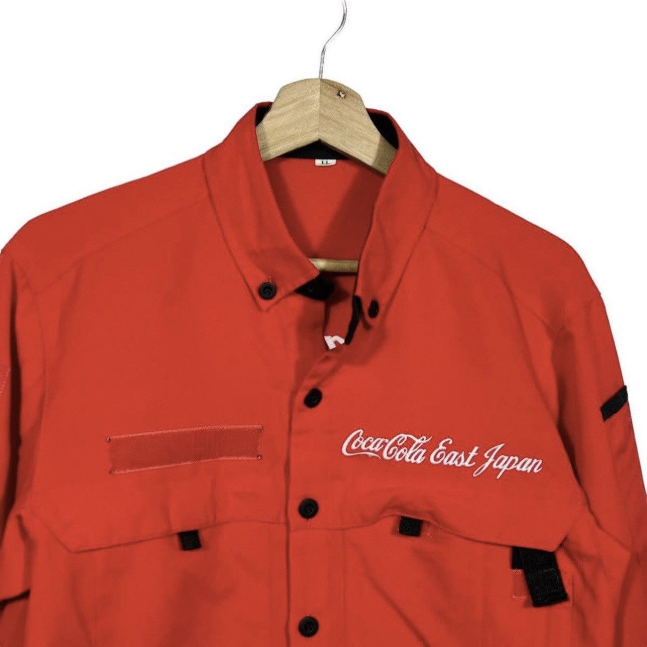 Coca Cola coca cola flannel big logo embroidered nice design Size US L / EU 52-54 / 3 - 3 Thumbnail