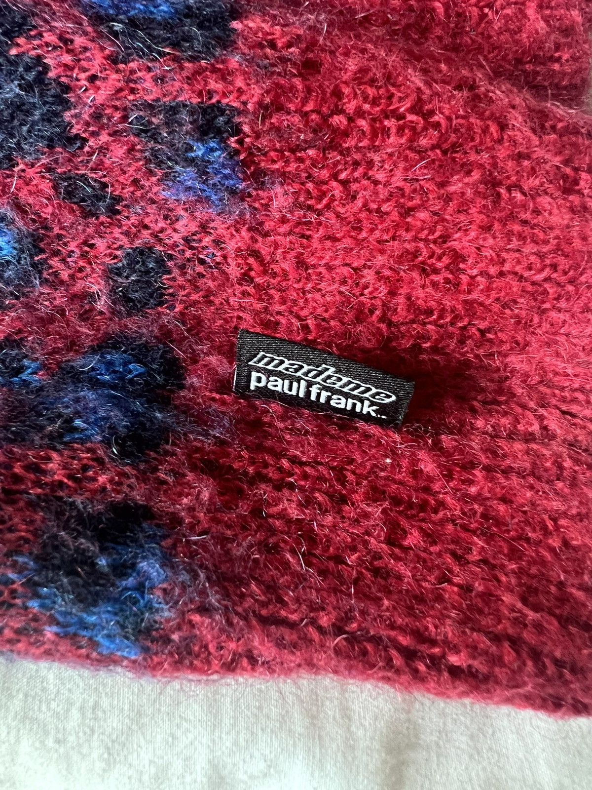 Designer × Paul Frank MadeMe X Paul Frank Leopard Print Mohair Sweater Size US L / EU 52-54 / 3 - 6 Thumbnail
