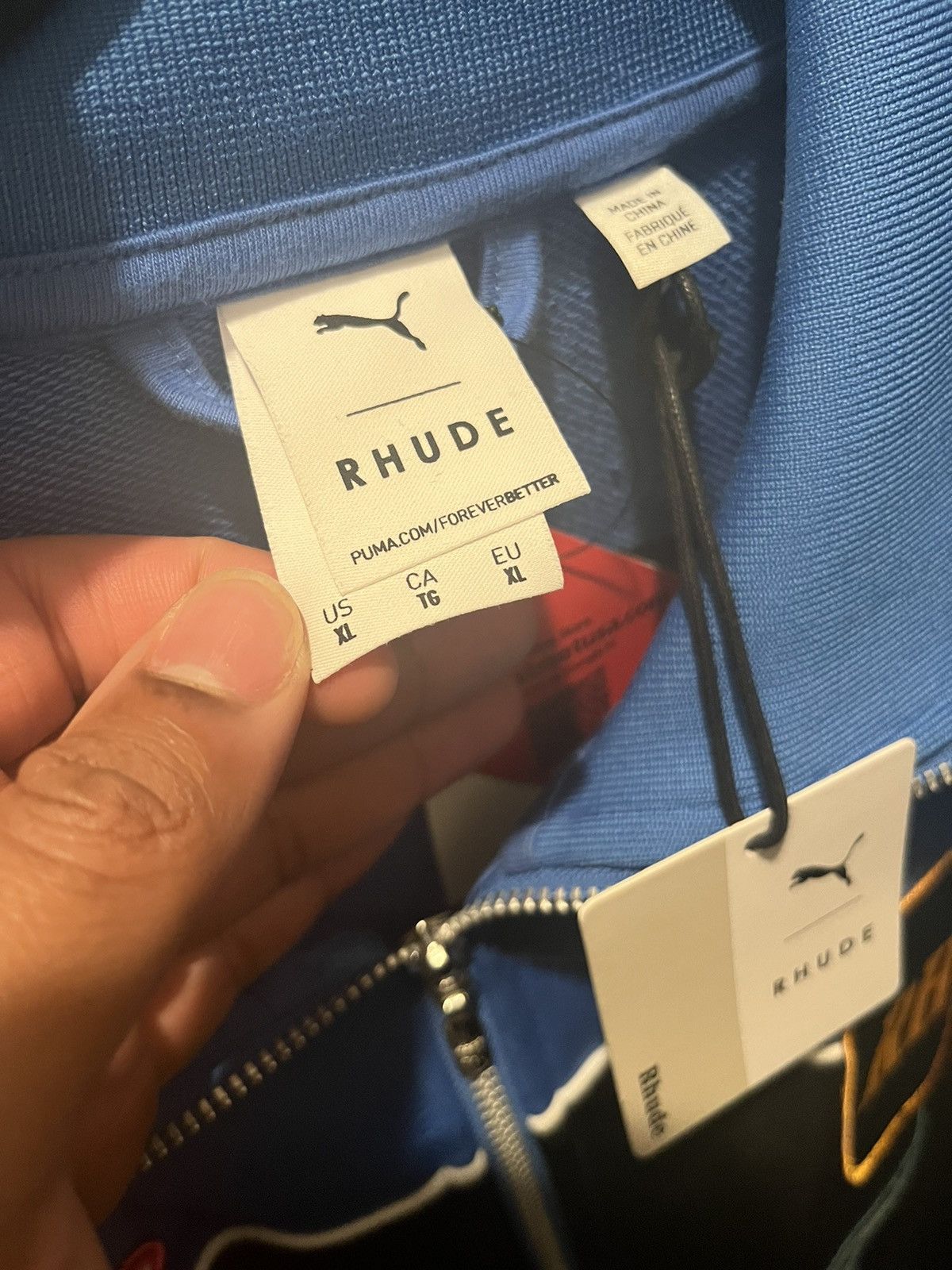 Puma × Rhude Rhude Puma Track Jacket Size US L / EU 52-54 / 3 - 3 Thumbnail