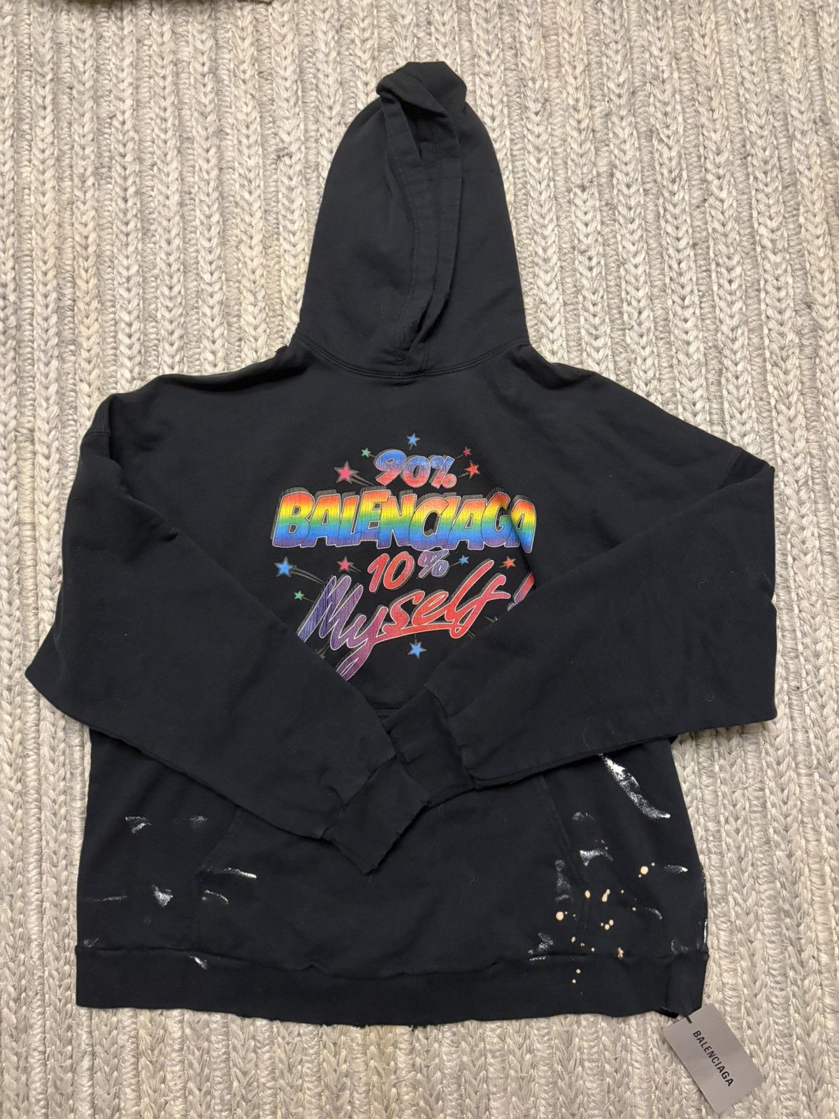 90% Balenciaga 10% me hoodie