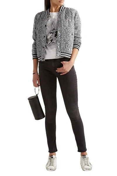 R13 R13 shrunken quilted roadie jacket silk leopard Size M / US 6-8 / IT 42-44 - 12 Thumbnail